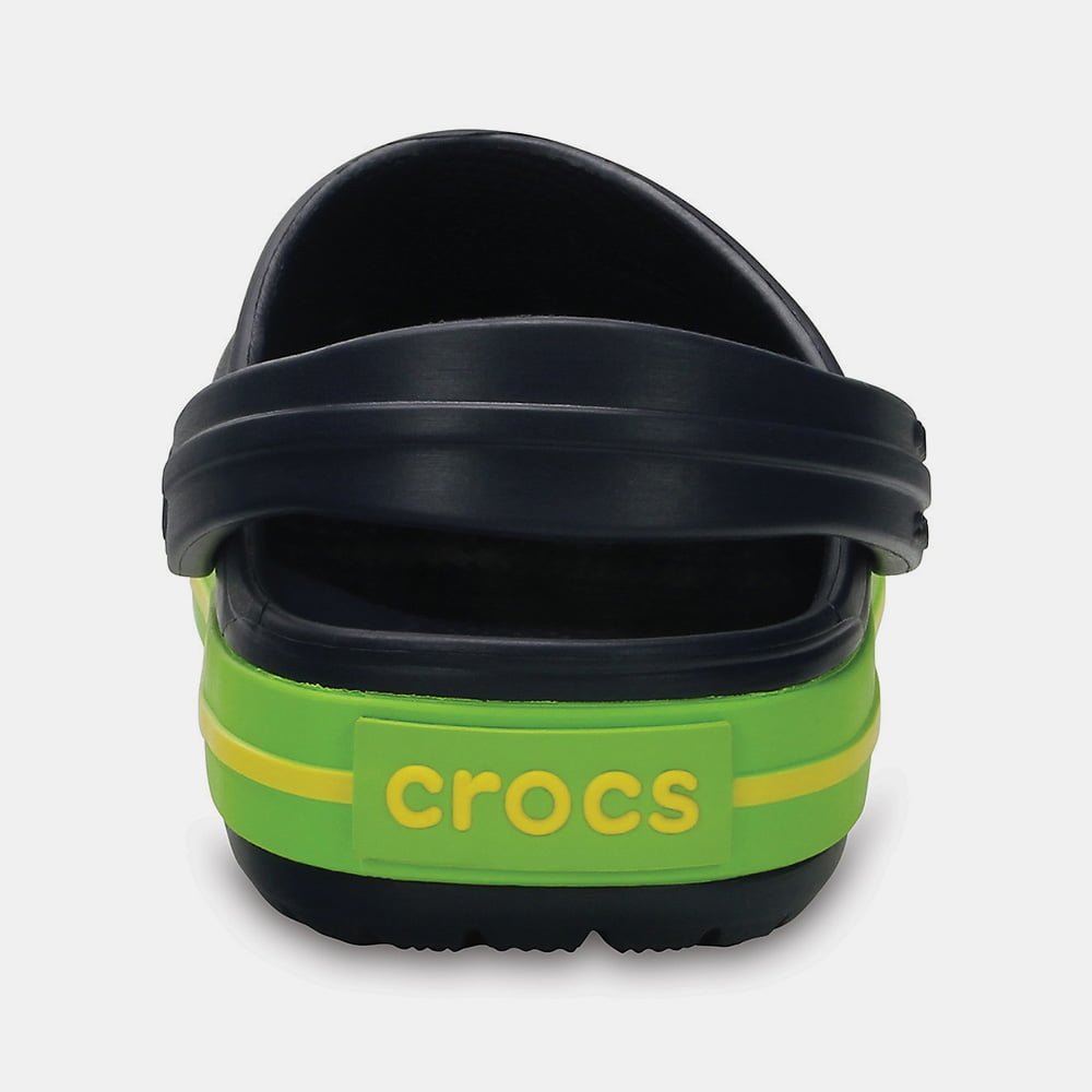 crocs-sandálias-shoes-crocbandk-navy-green-navy-verde