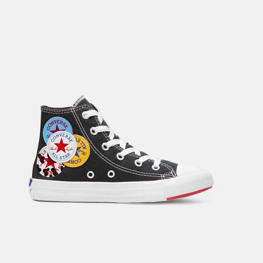 All Star Converse Botas Boots 166734c Black Preto Shot1