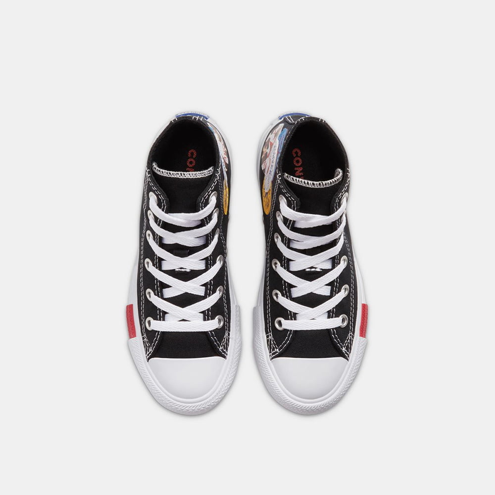 All Star Converse Botas Boots 166734c Black Preto Shot4