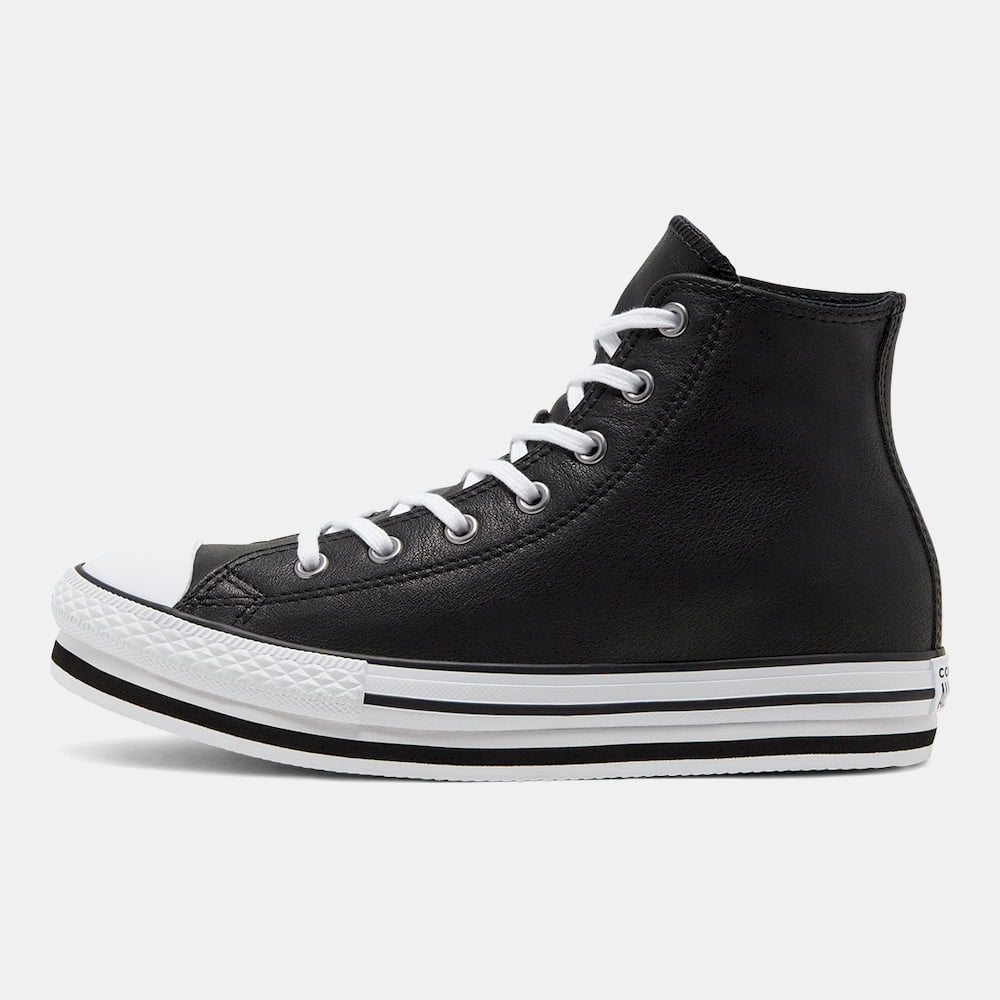 All Star Converse Botas Boots 666391c Black Preto Shot2