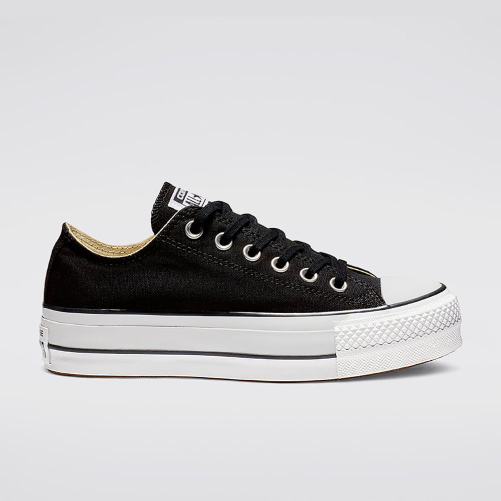 All Star Converse Sapatilhas Sneakers Shoes 560250c Black Preto Shot1