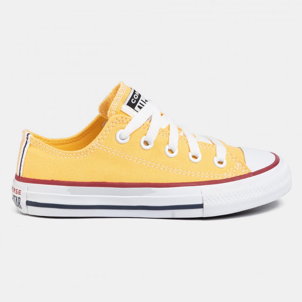 All Star Converse Sapatilhas Sneakers Shoes 666820c Yellow Amarelo Shot2