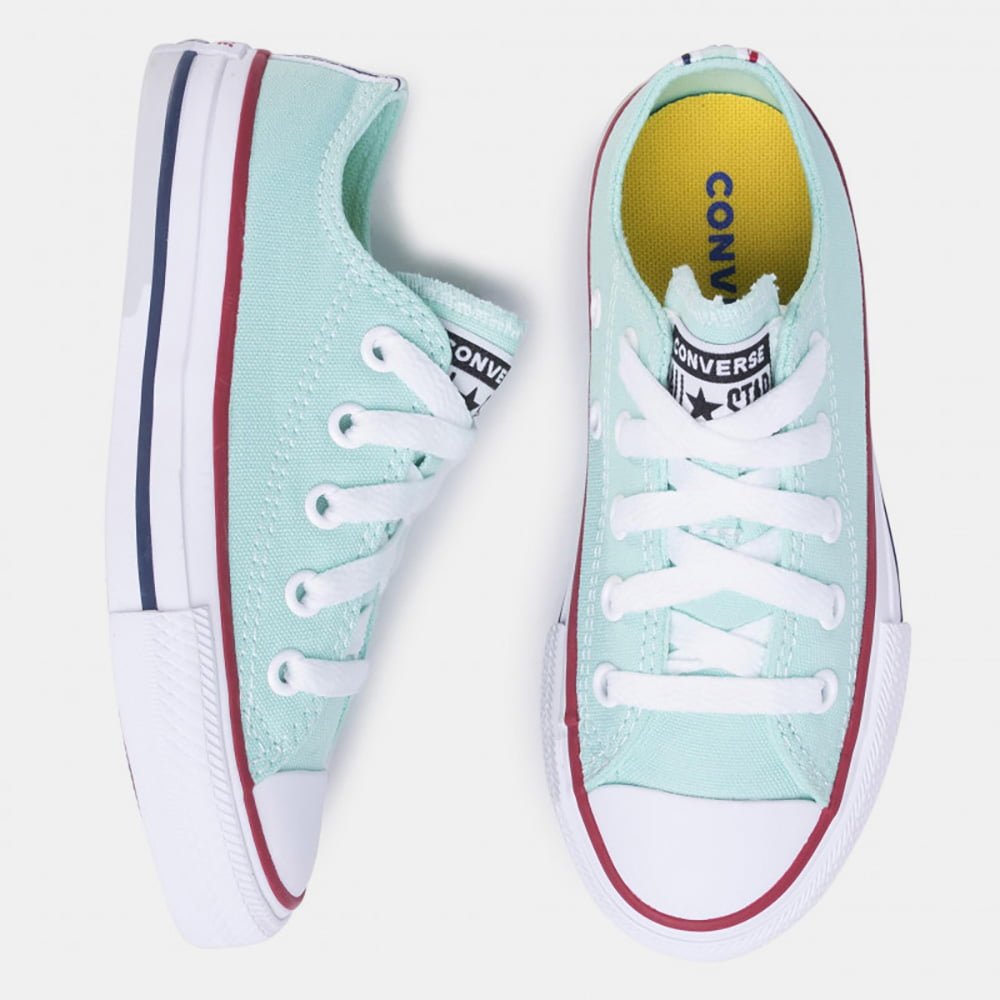 All Star Converse Sapatilhas Sneakers Shoes 666821c Aqua Aqua Shot4