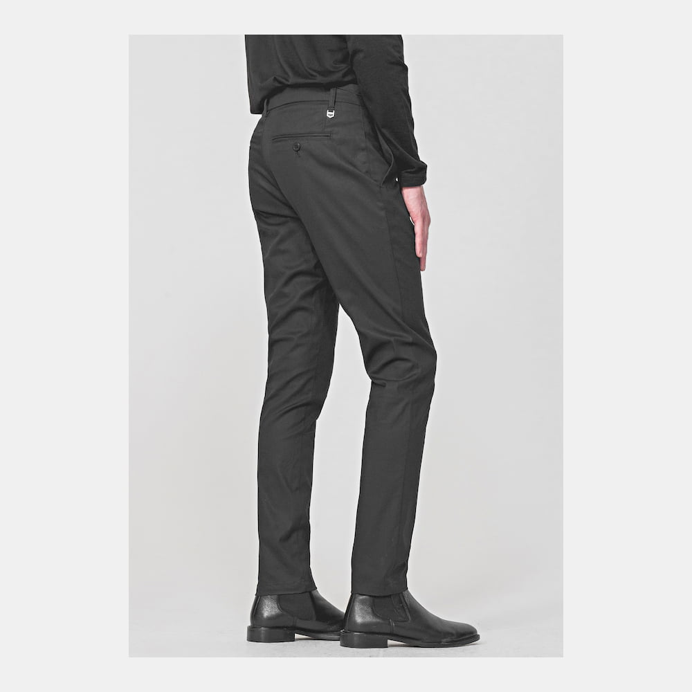 Antony Morato Calças Trousers Mmtr00387 1 Black Preto Shot8