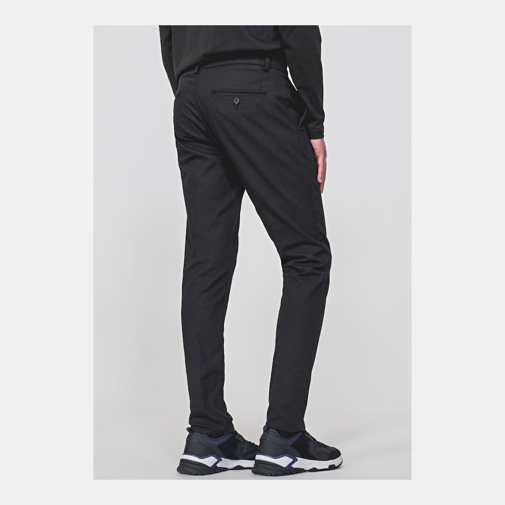 Antony Morato Calças Trousers Mmtr00387 Black Preto Shot7
