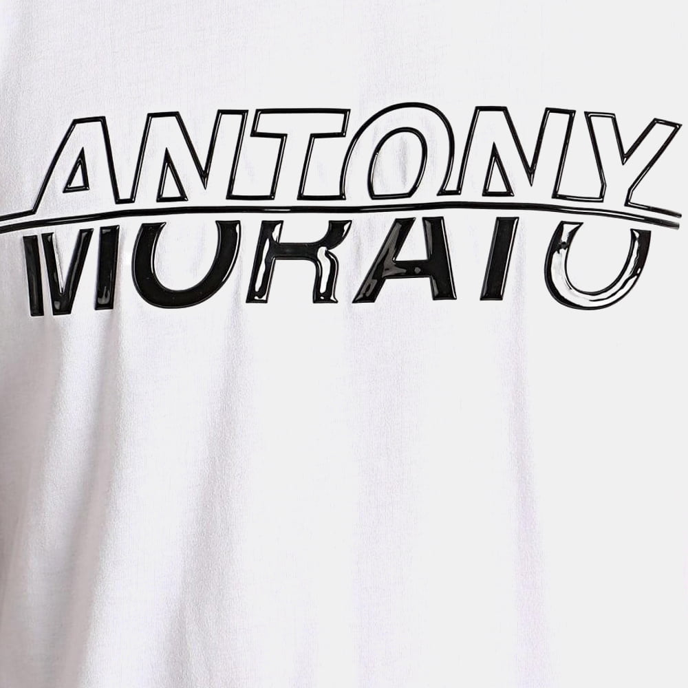Antony Morato T Shirt Mmks01816 White Branco Shot3
