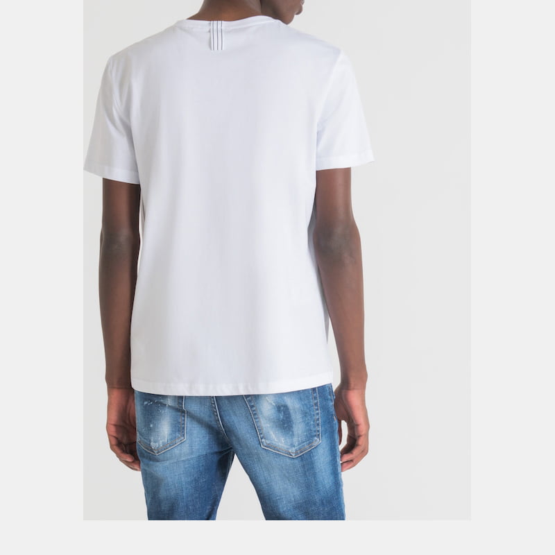 Antony Morato T Shirt Mmks02096 White Branco Shot4