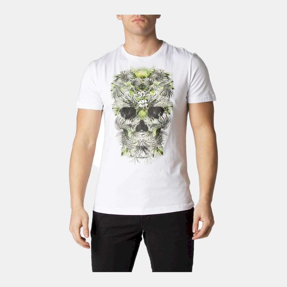 Antony Morato T Shirt Mmks02168 White Branco Shot2