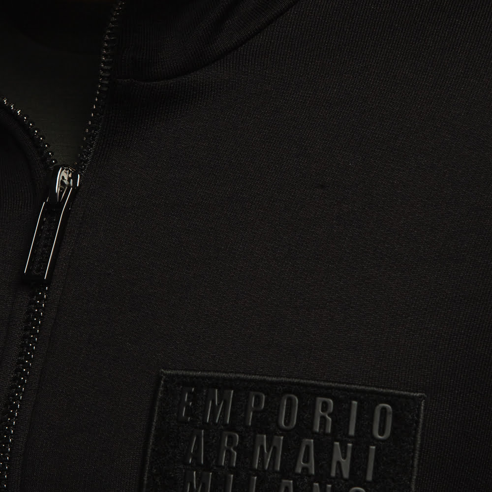 Armani Blusão Emporio Jackets 1me5 1jqlz Black Preto Shot4