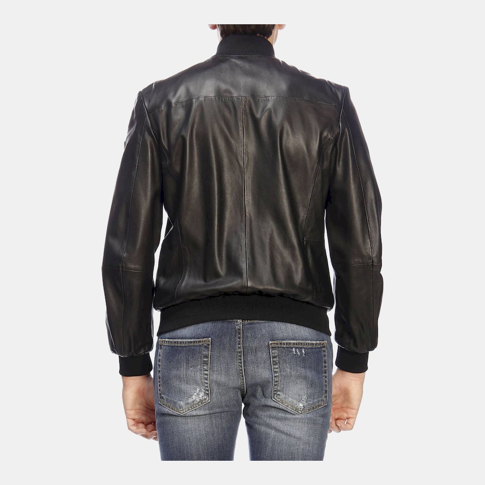 Armani Blusão Emporio Jackets B51p 01p50 Black Preto Shot6
