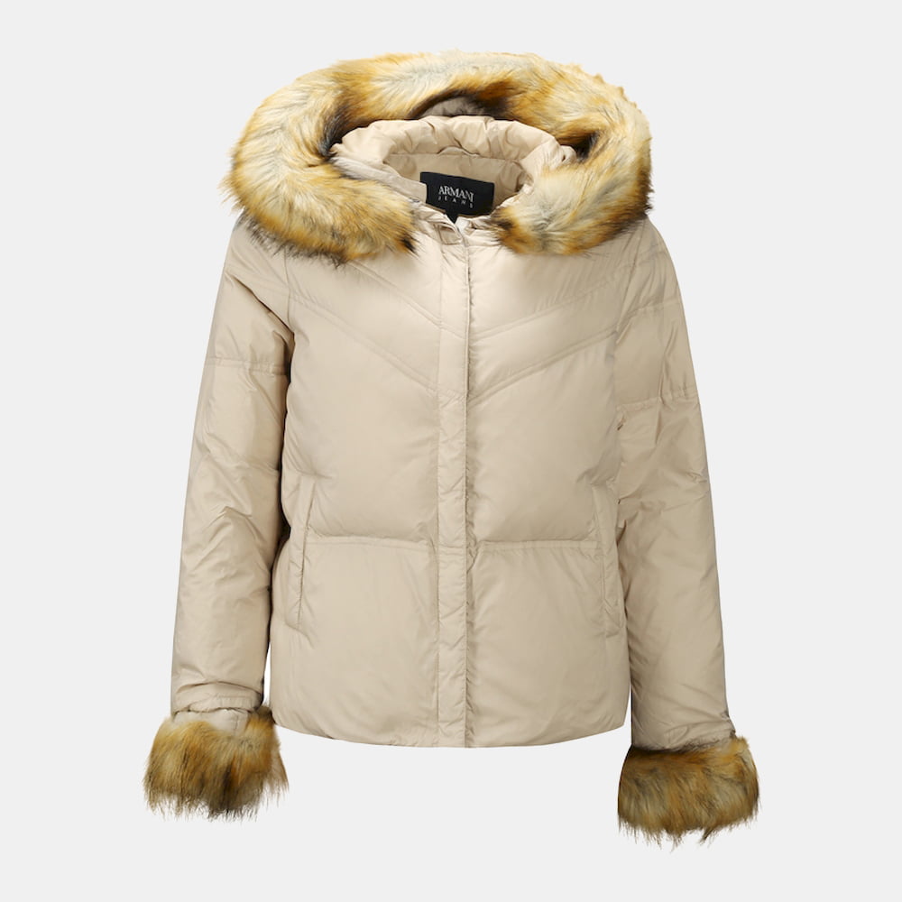 Armani Blusão Jackets 5b11 5nxbz Beige Beige Shot6