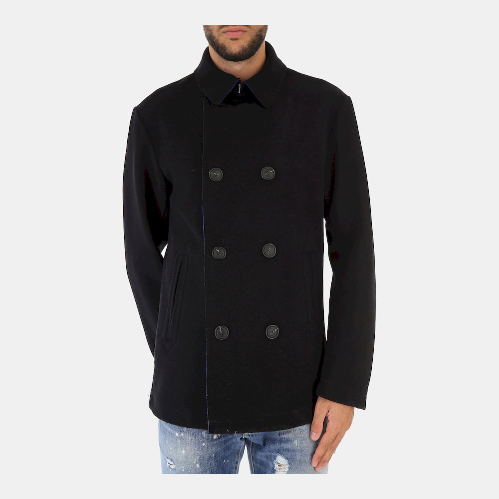 Armani Blusão Jackets 6k67 6nlpz Black Preto Shot4