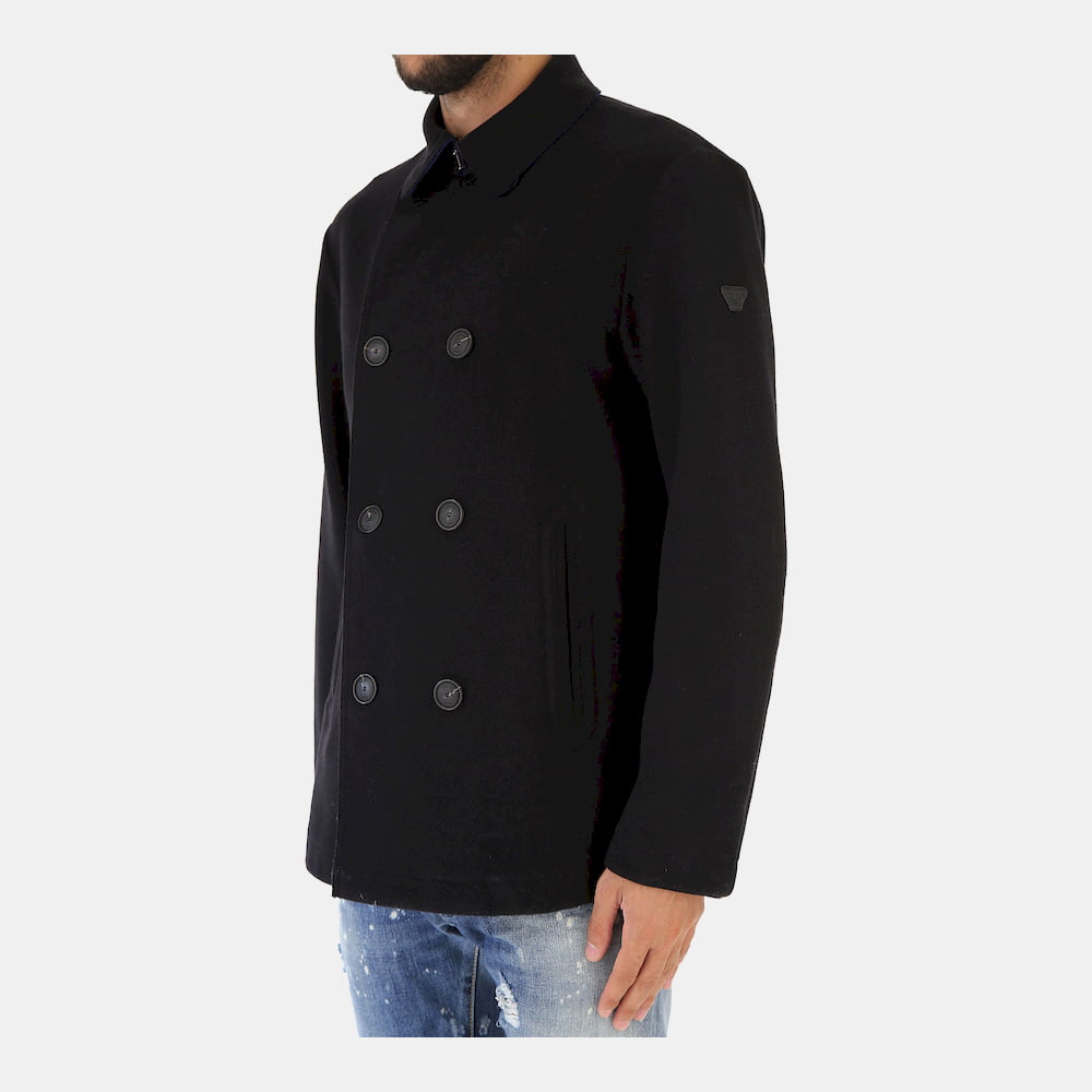 Armani Blusão Jackets 6k67 6nlpz Black Preto Shot6