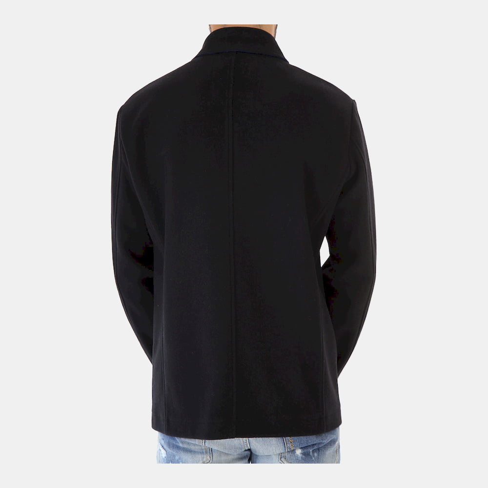 Armani Blusão Jackets 6k67 6nlpz Black Preto Shot8
