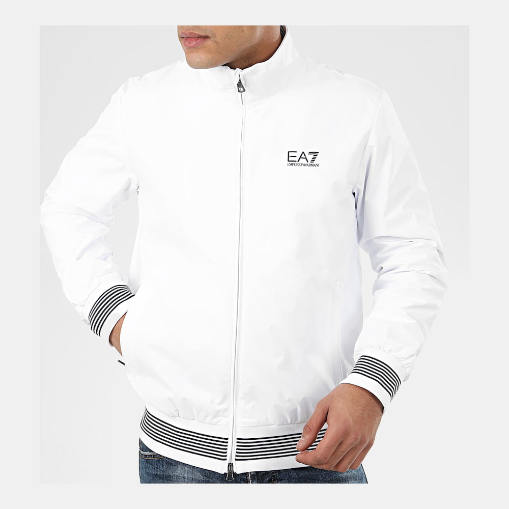 Armani Blusão Jackets Pb28 Pn27z White Branco Shot8