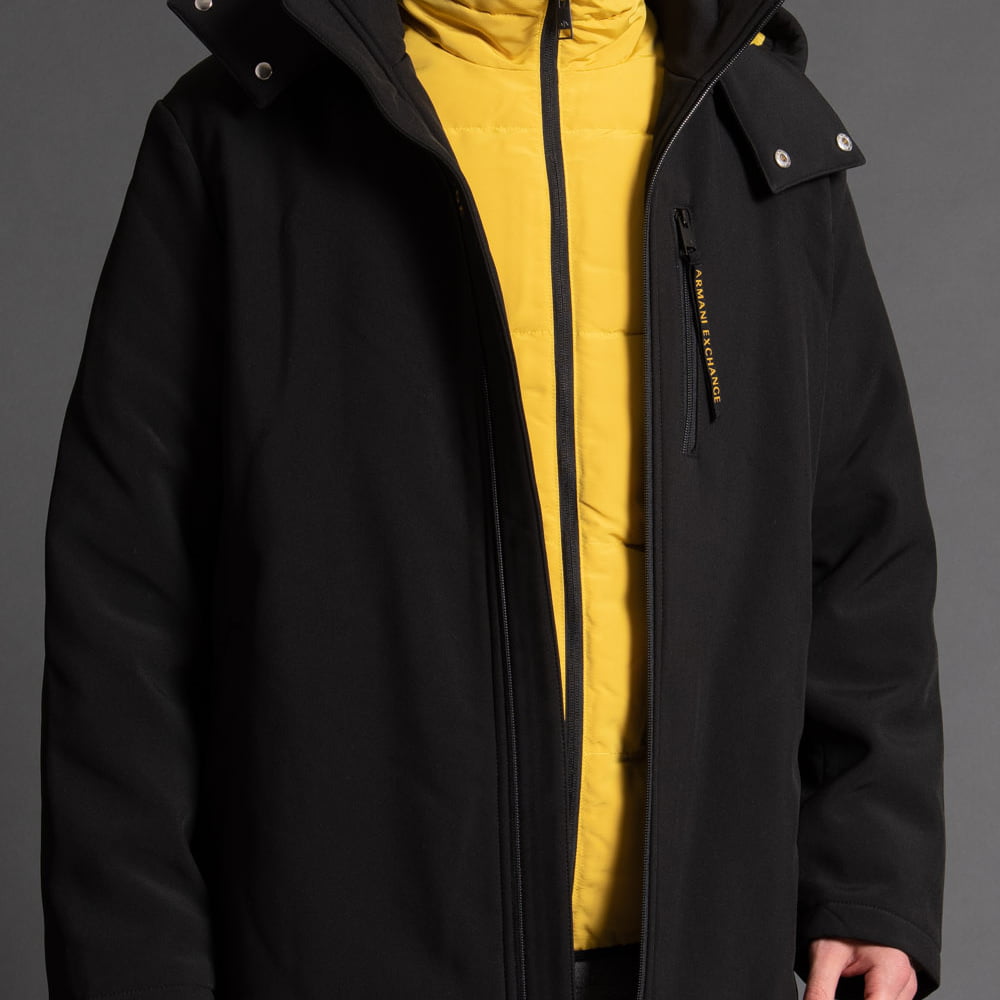 Armani Blusão Jackets Zl06 Znnez Black Preto Shot3