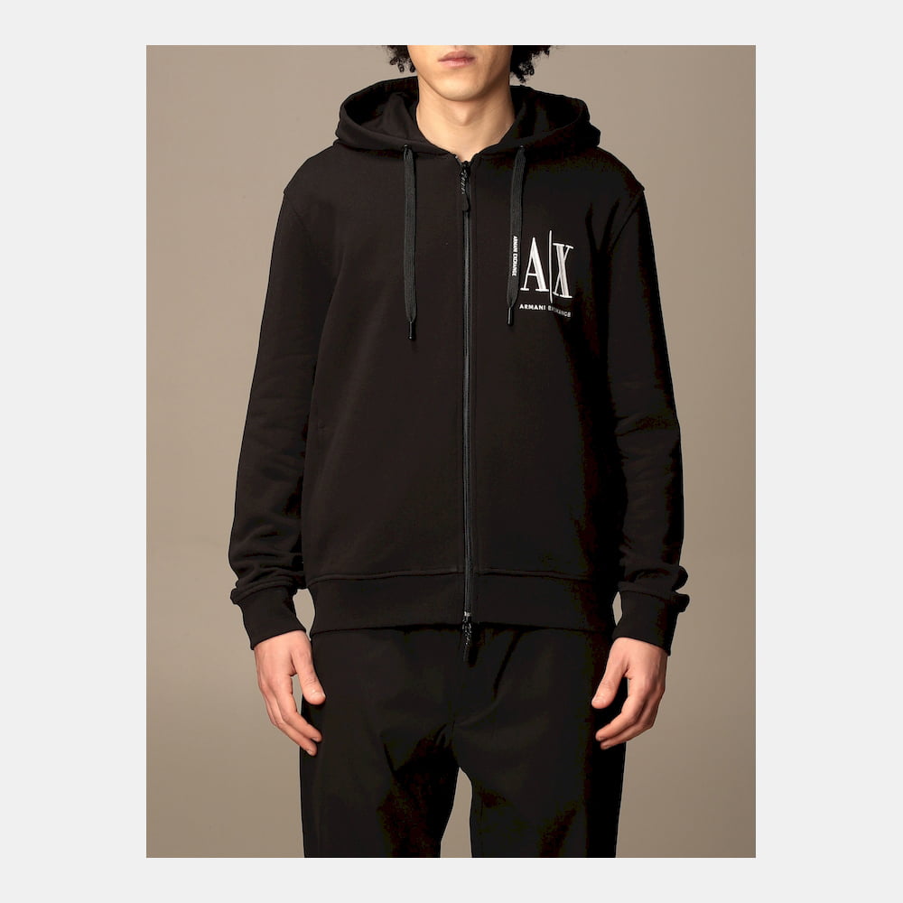 Armani Blusão Jackets Zmpp Zj1zz Black Preto Shot2