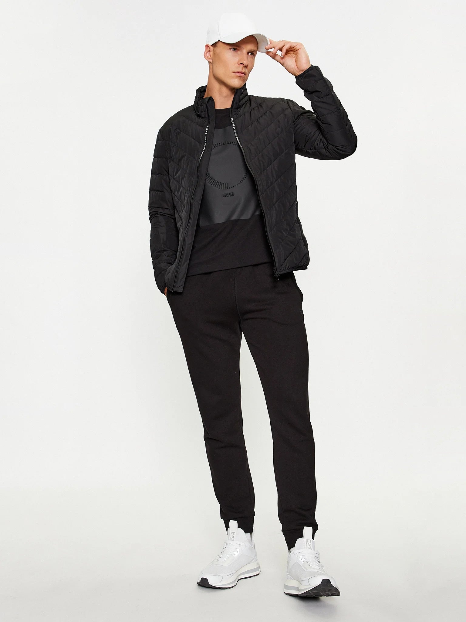 Armani Blusao Jackets 8npb13 Pne1z Black Preto_shot1