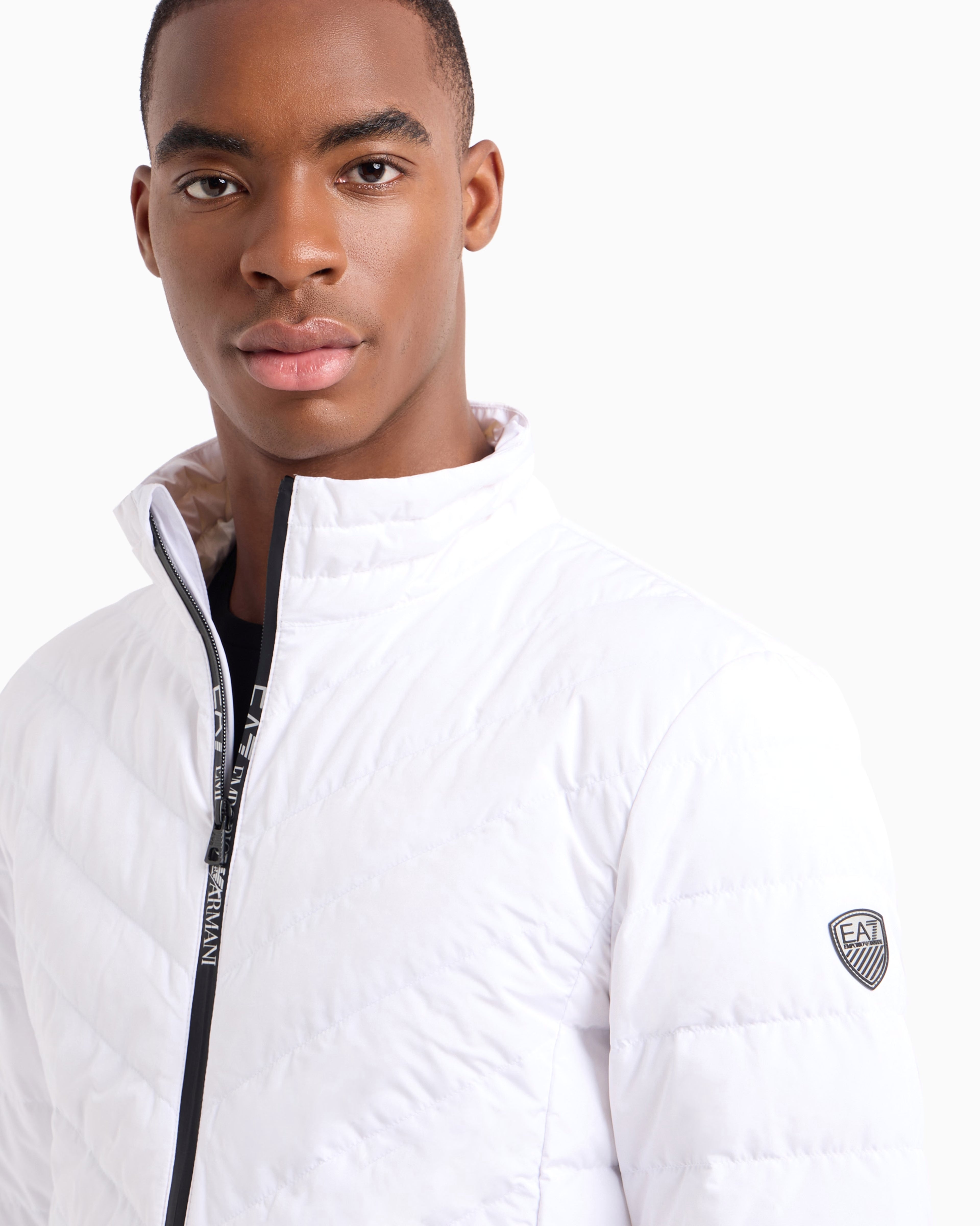 Armani Blusao Jackets 8npb13 Pne1z White Branco_shot1