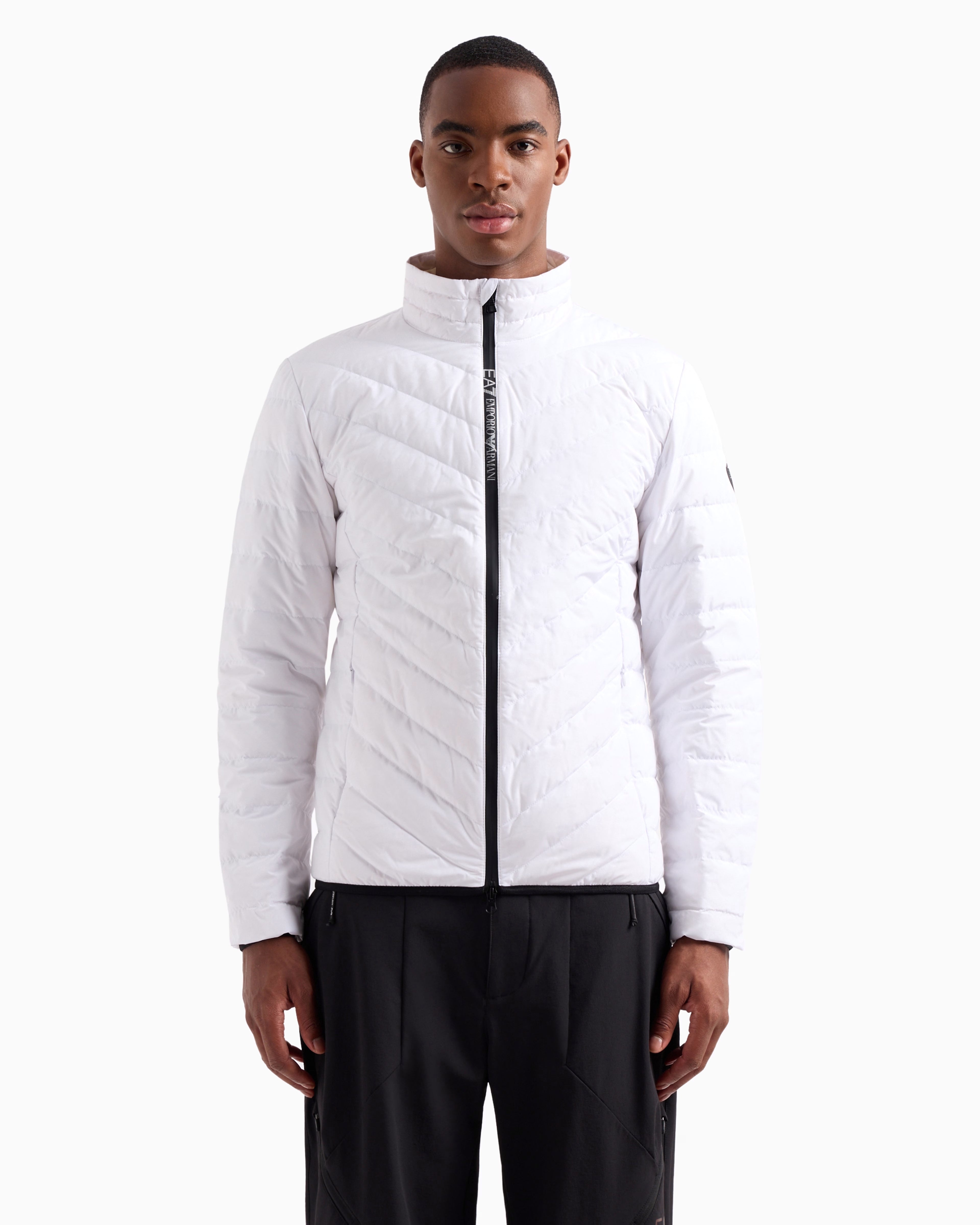 Armani Blusao Jackets 8npb13 Pne1z White Branco_shot3