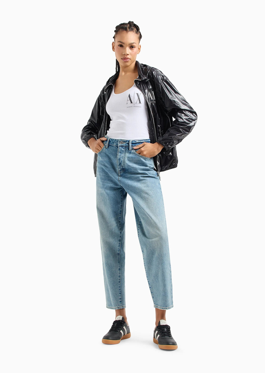 Armani Blusao Jackets 8nyb45 Ynynz Black Preto_shot2