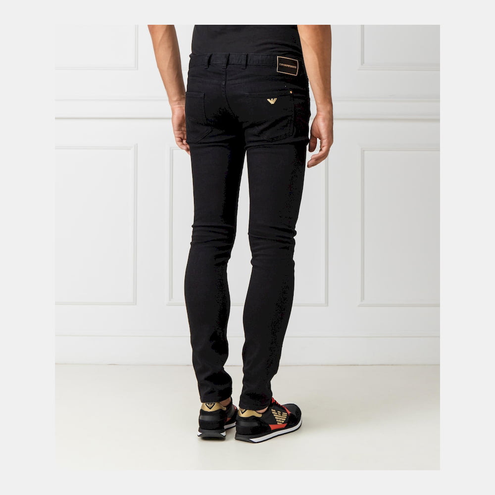 Armani Calças Emporio Trousers 1j10 1d7yz Dark Wash Dark Wash Shot6