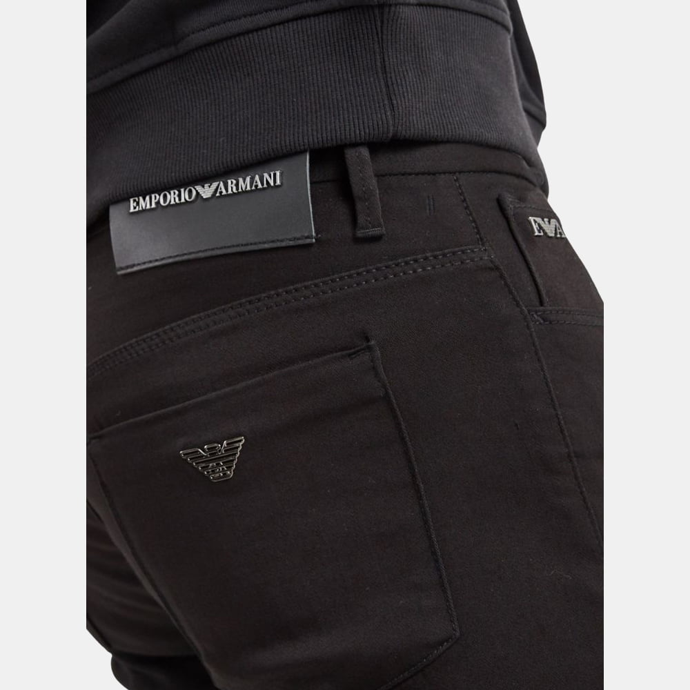 Armani Calças Emporio Trousers 1j11 1dhdz Black Preto Shot5