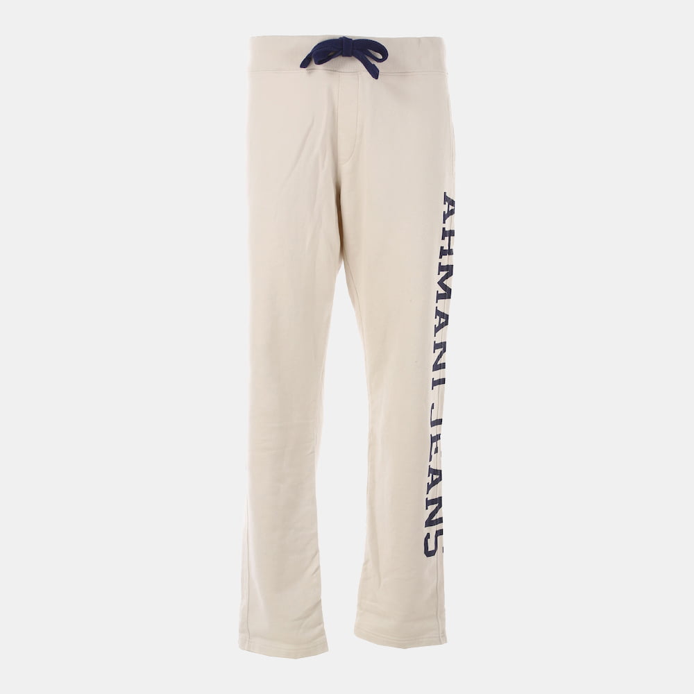 Armani Calças Trousers Z6p81 Au White Branco Shot2