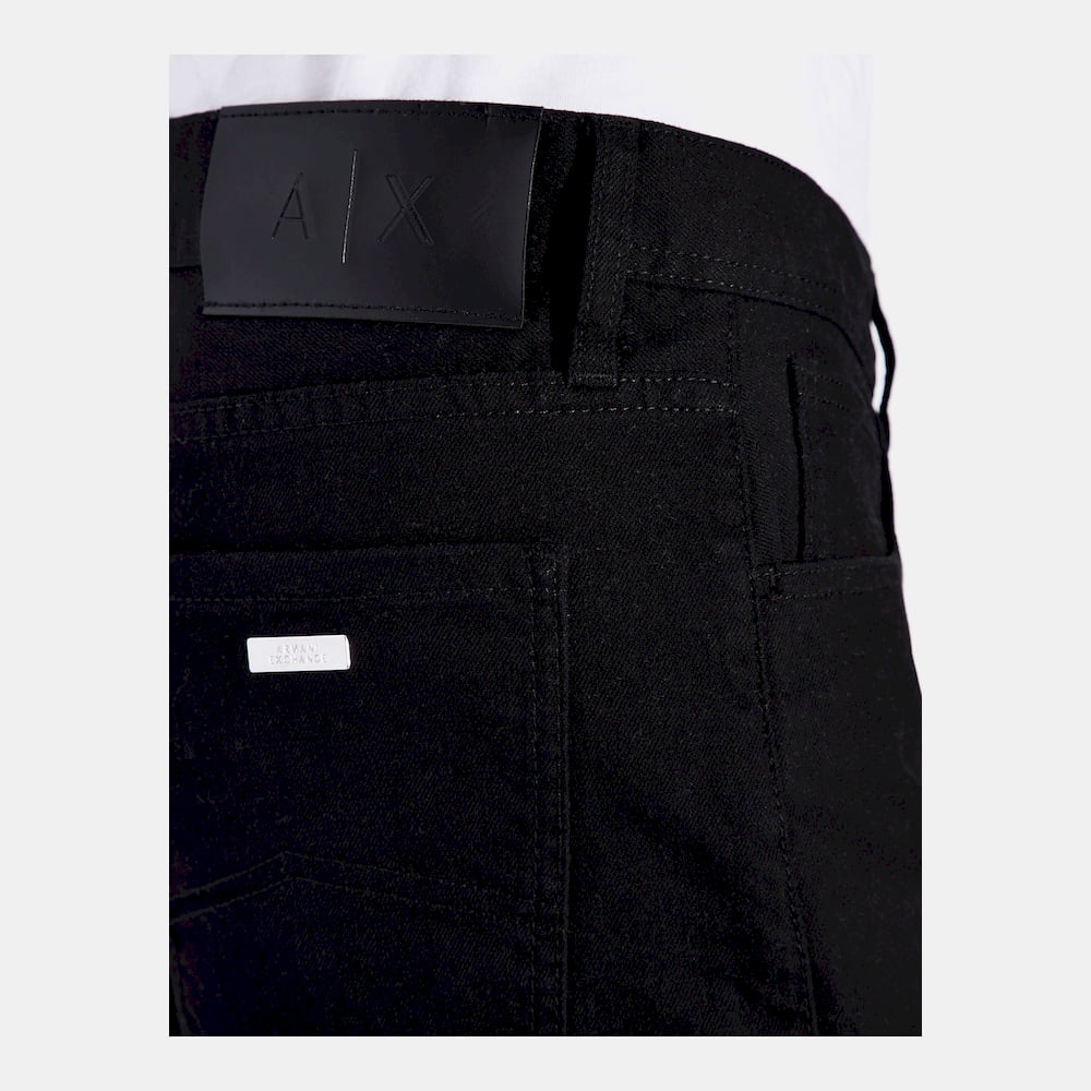 Armani Calças Trousers Zj13 Z3caz Black Preto Shot2