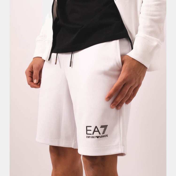 Armani Calcao De Banho Swim Shorts Ps75 Pjarz White Branco Shot7