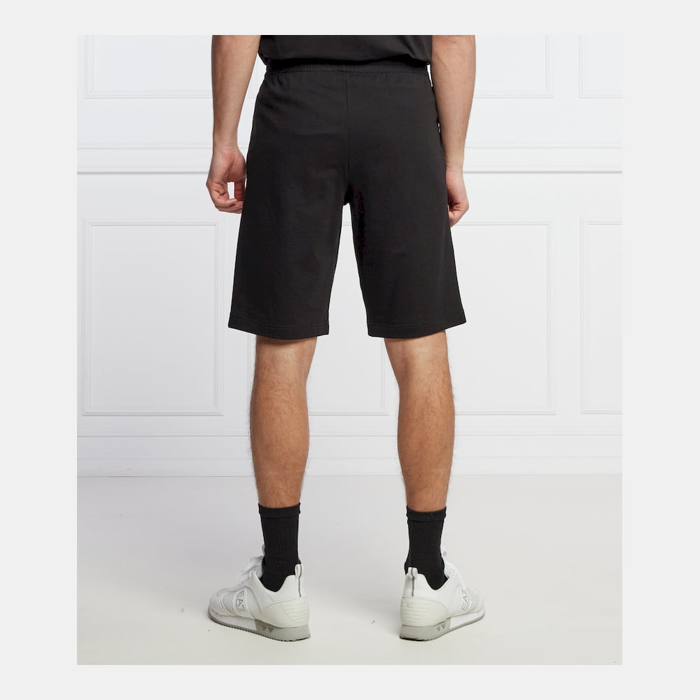 Armani Calcao Shorts Ps73 Pj05z Blk White Preto Branco Shot10