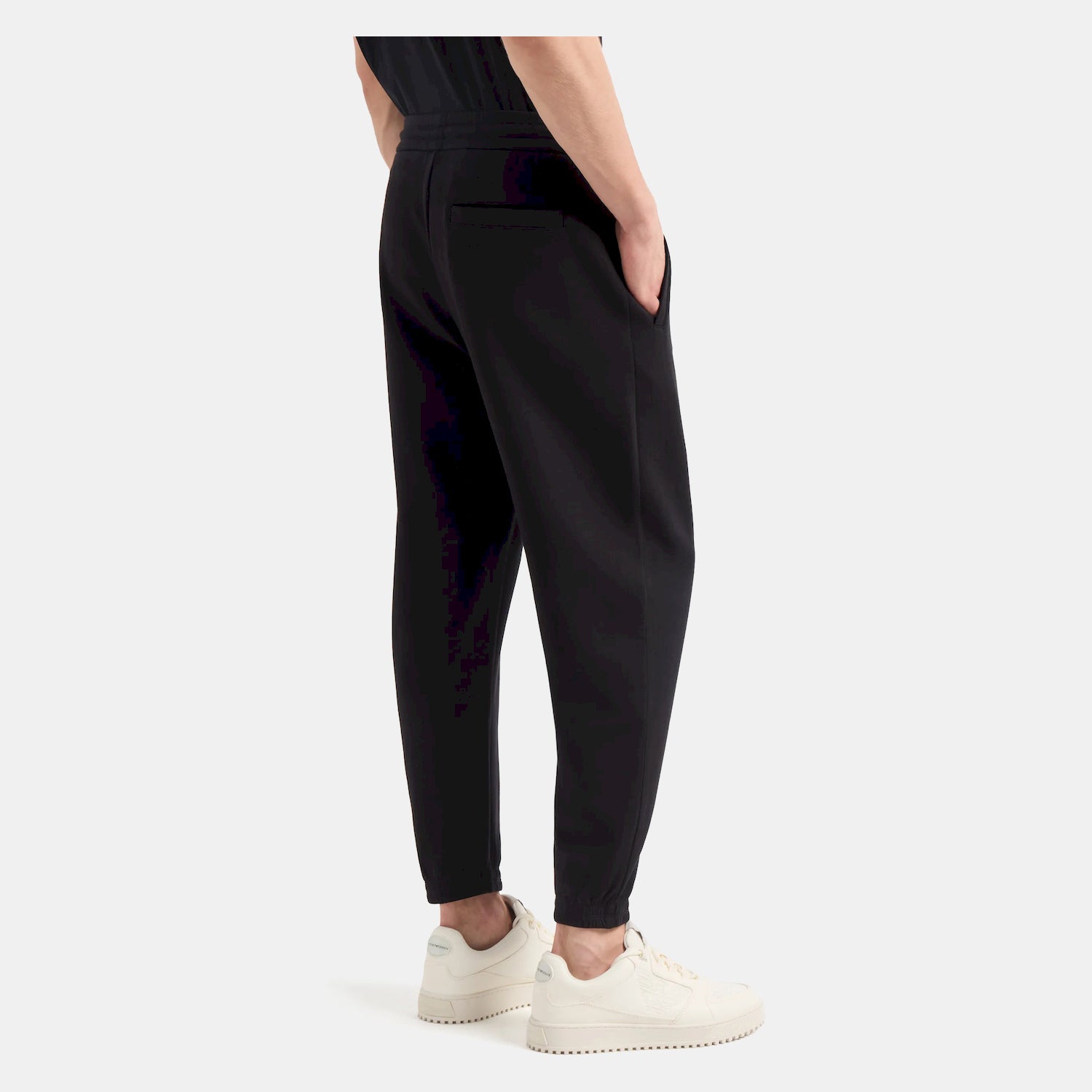 Armani Calcas Training Pants 3d1pd0 1jhsz Blk Gold Preto Ouro_shot1