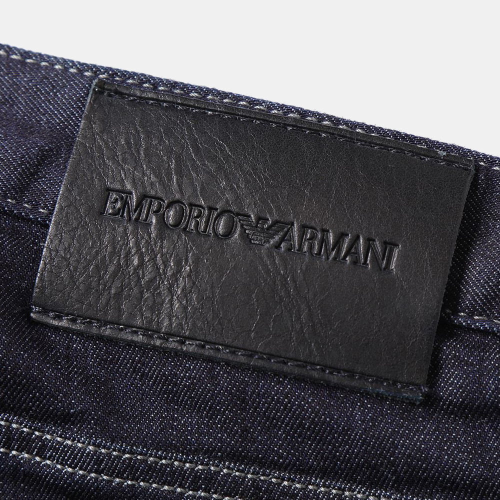 Armani Calcas Trousers 1j06 1d85z Denim Blue Denim Shot10
