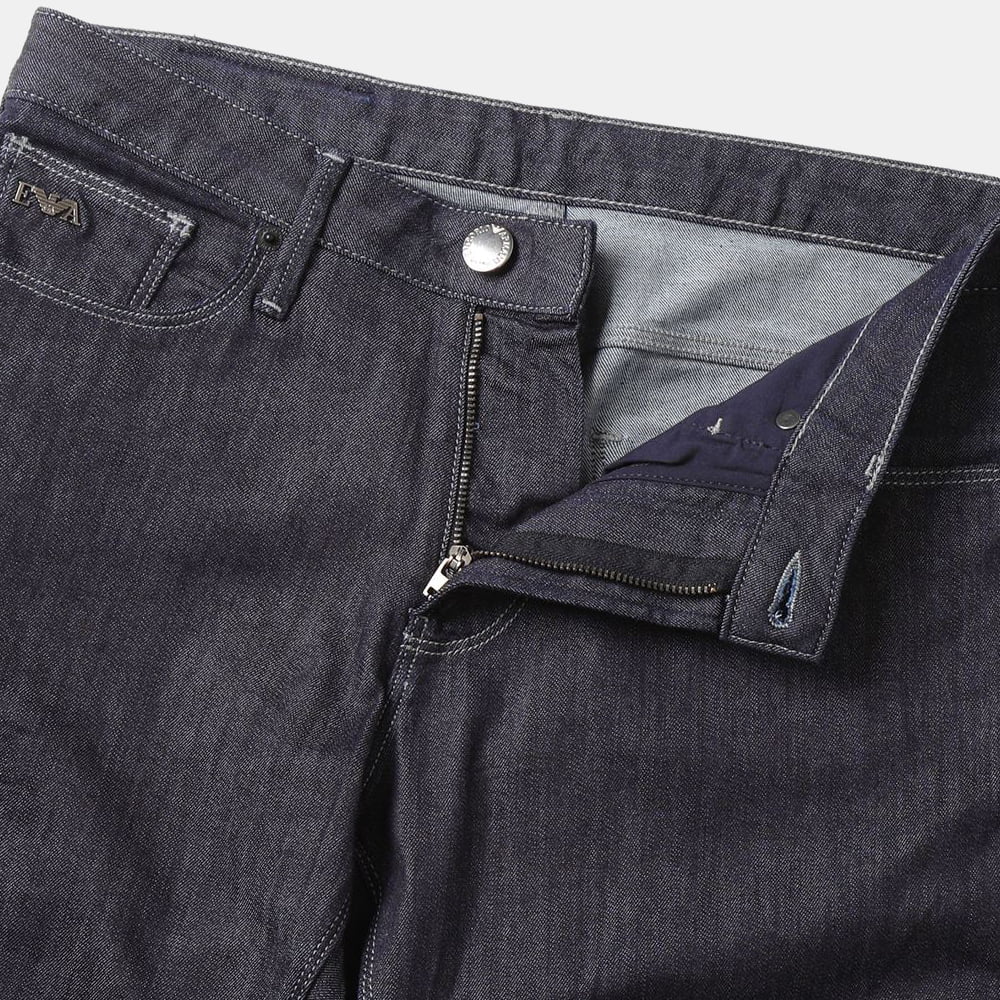 Armani Calcas Trousers 1j06 1d85z Denim Blue Denim Shot4