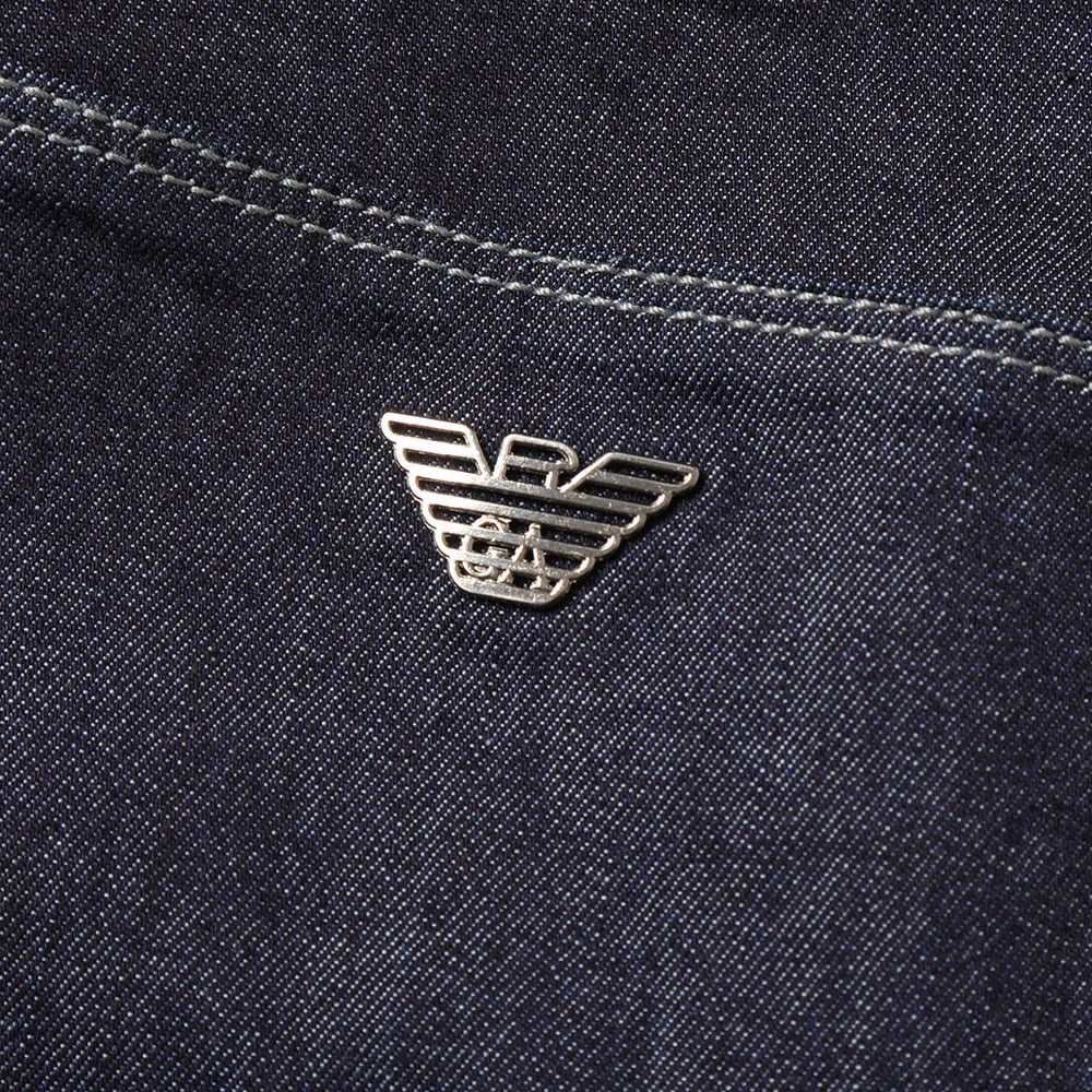 Armani Calcas Trousers 1j06 1d85z Denim Blue Denim Shot8