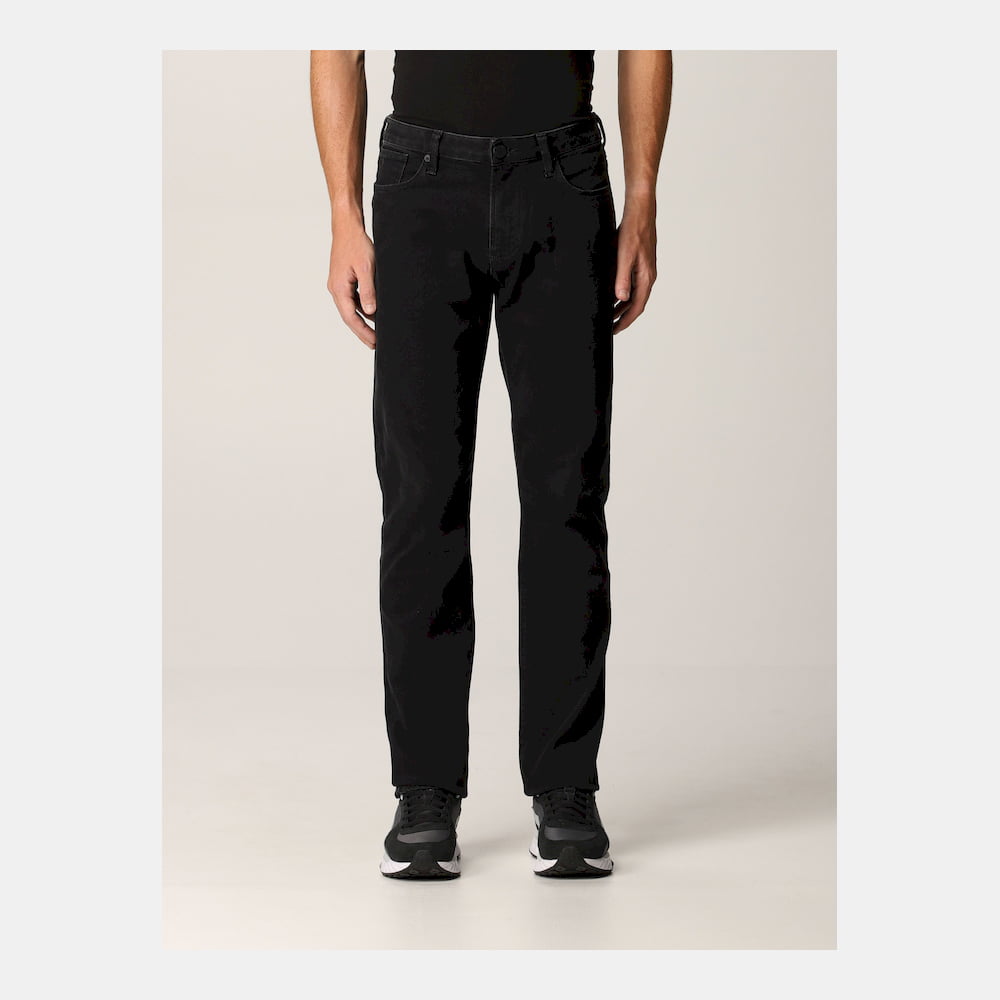 Armani Calcas Trousers 1j06 1g0iz Denim Blk Denim Escuro Shot2