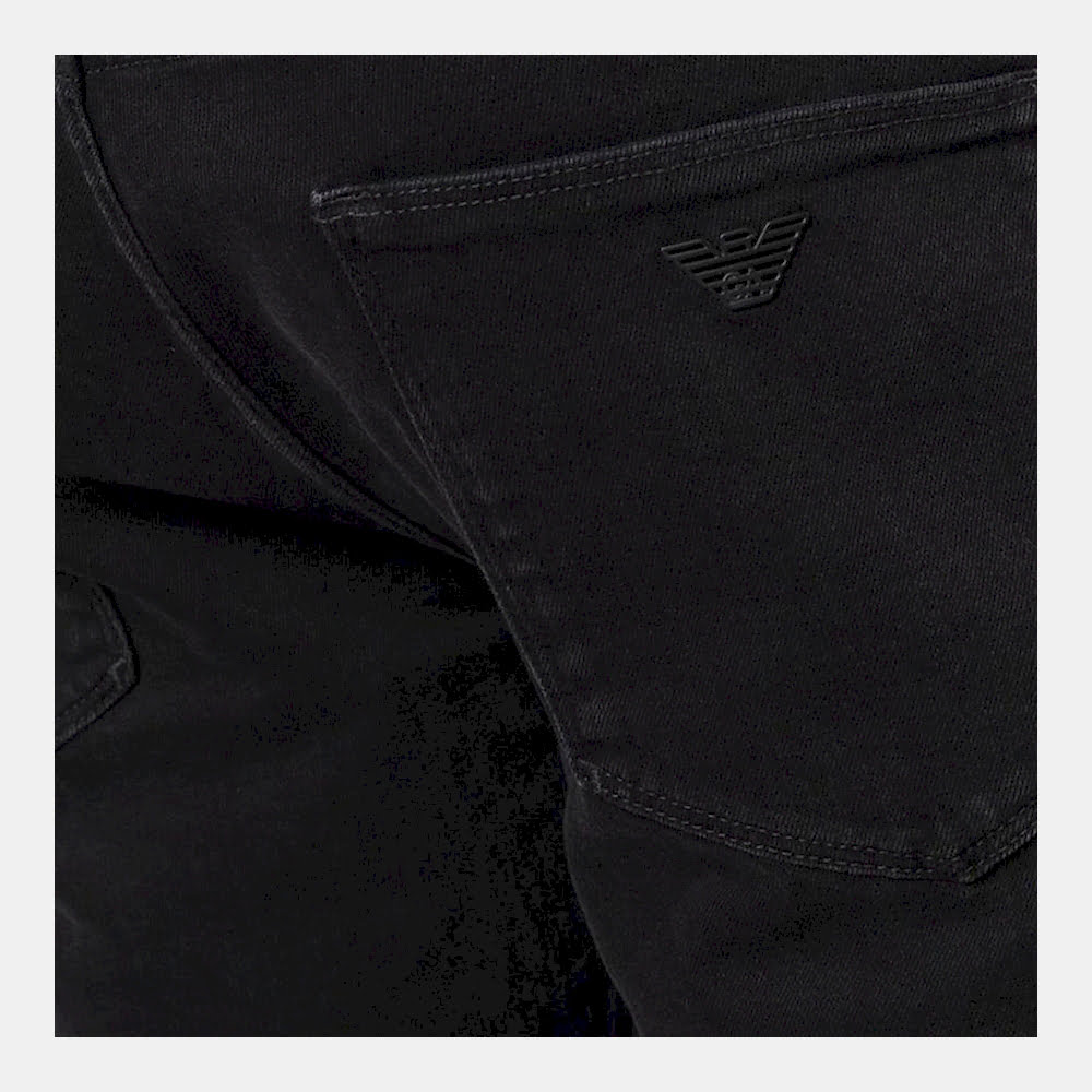 Armani Calcas Trousers 1j06 1g0iz Denim Blk Denim Escuro Shot8