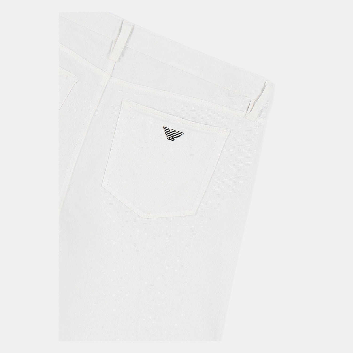 Armani Calcas Trousers 3d1j75 1n4rz Offwhite Branco_shot1