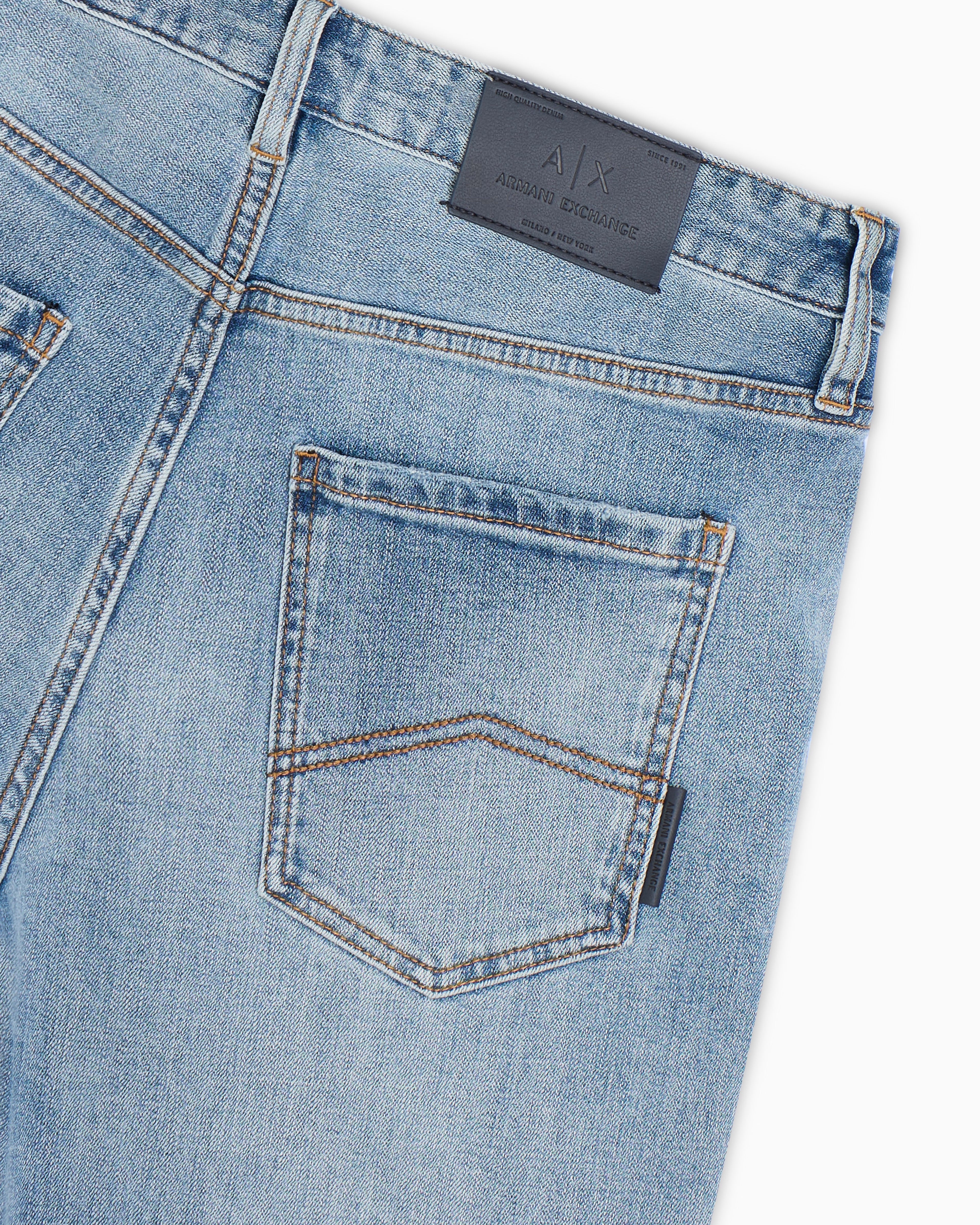 Armani Calcas Trousers Xm000070 Af15188 Light Wash Light Wash_shot1