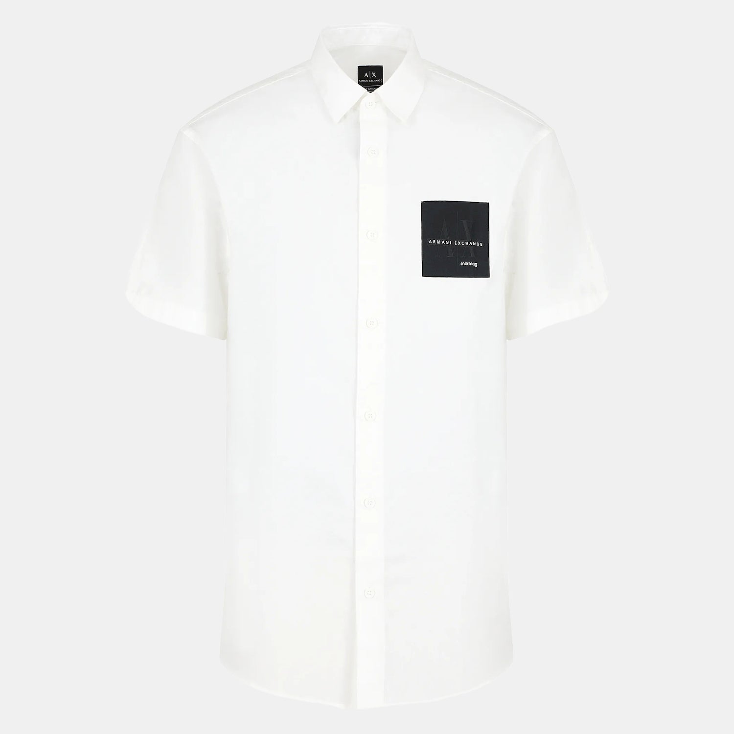 Armani Camisa Shirt 3dzc27 Znxlz White Branco_shot4
