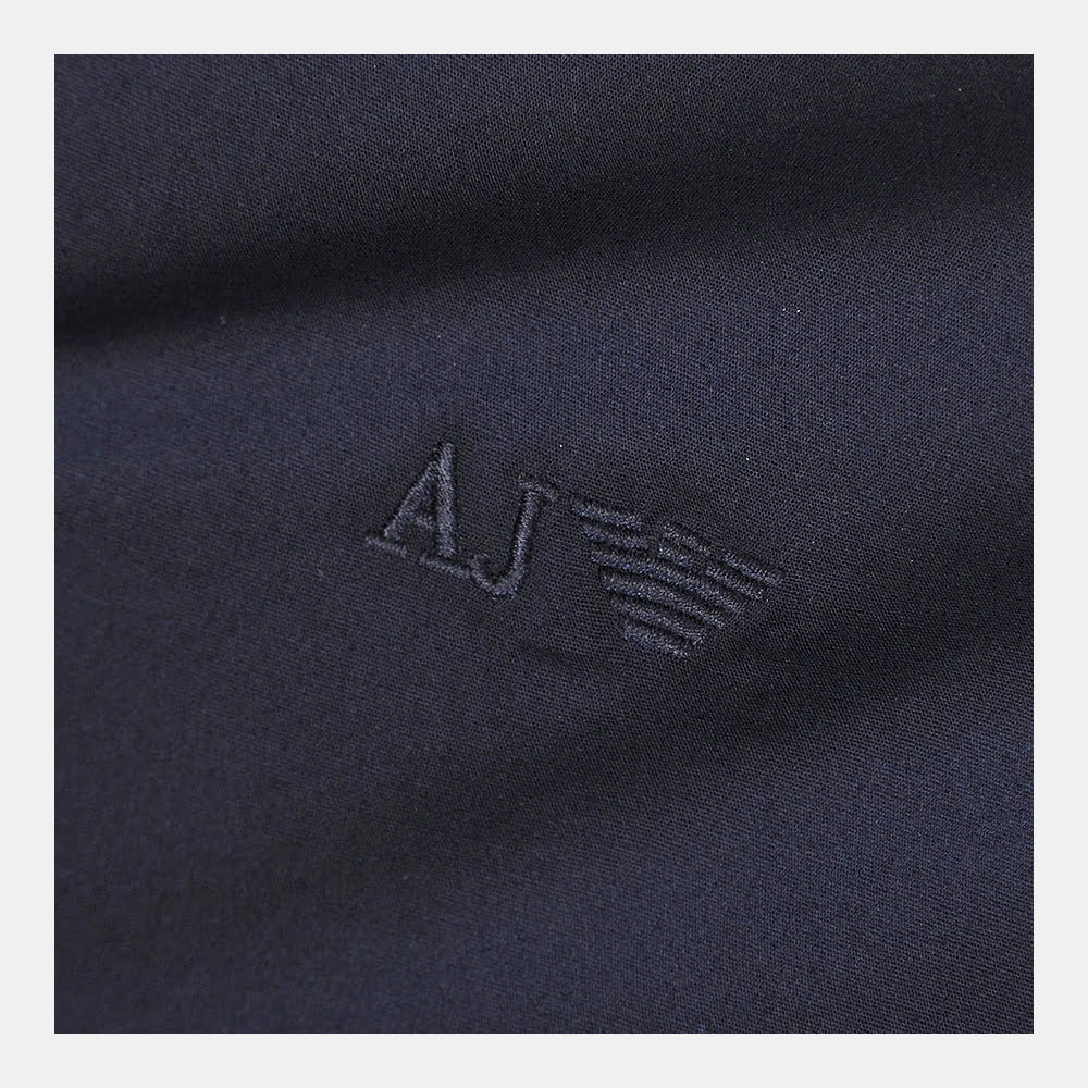 Armani Camisa Shirt B6c74 Na Black Blue Preto Azul Shot5