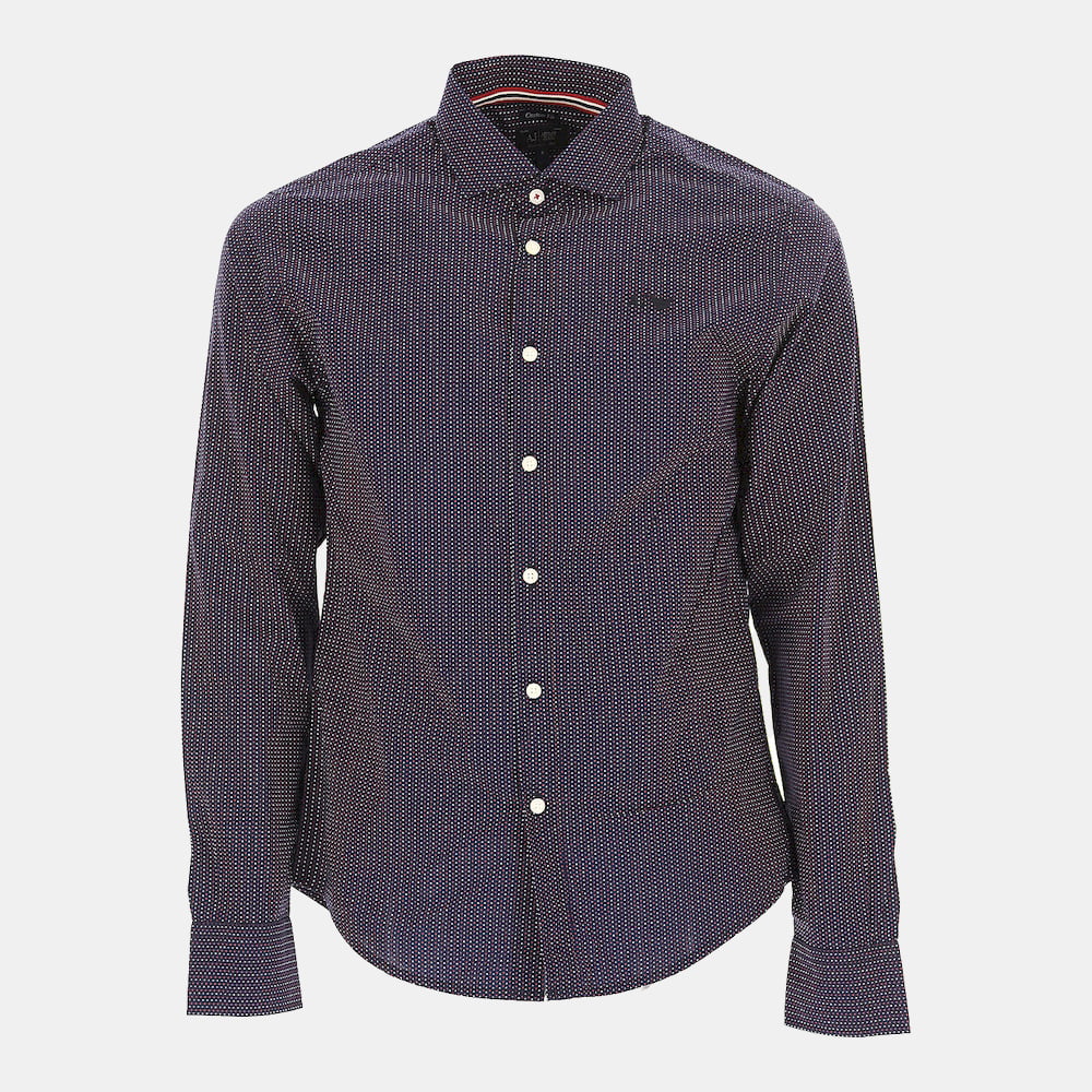Armani Camisa Shirt B6c74 Ng Blue Azul Shot6
