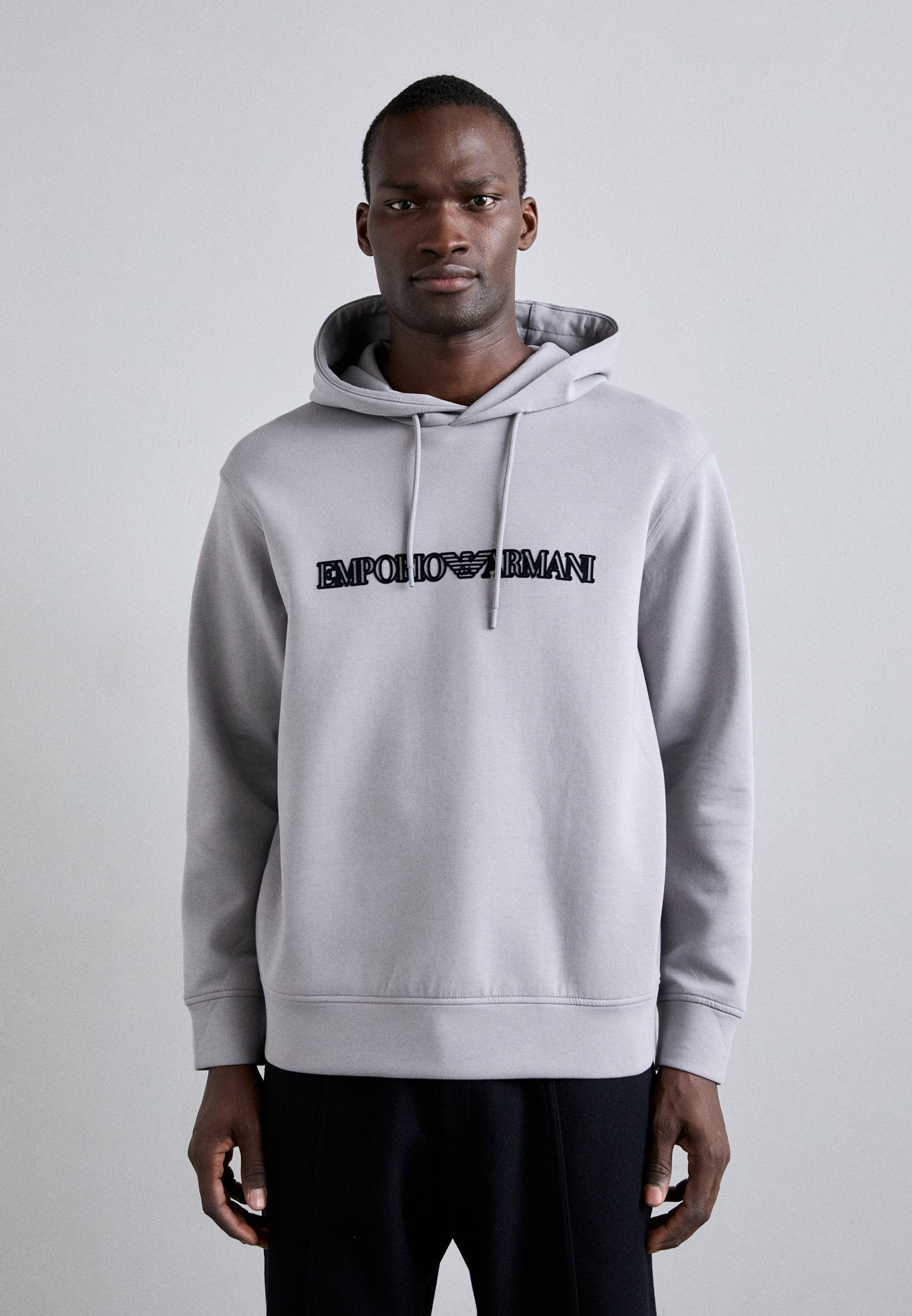 Armani Camisola Hoodie 6d1m94 1jhsz Grey Cinza_shot2