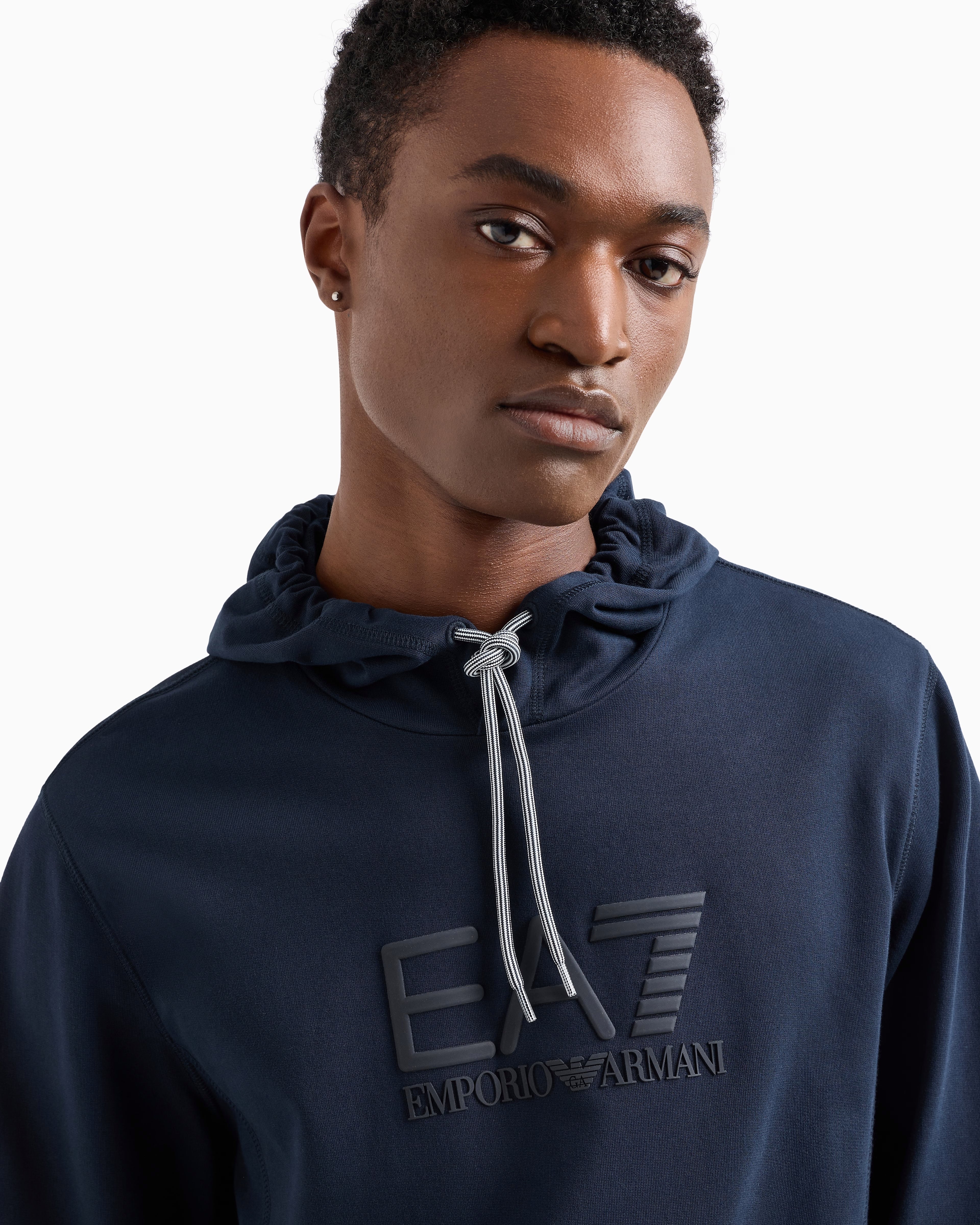 Armani Camisola Hoodie 7m000230 Af13512 Navy Navy_shot1