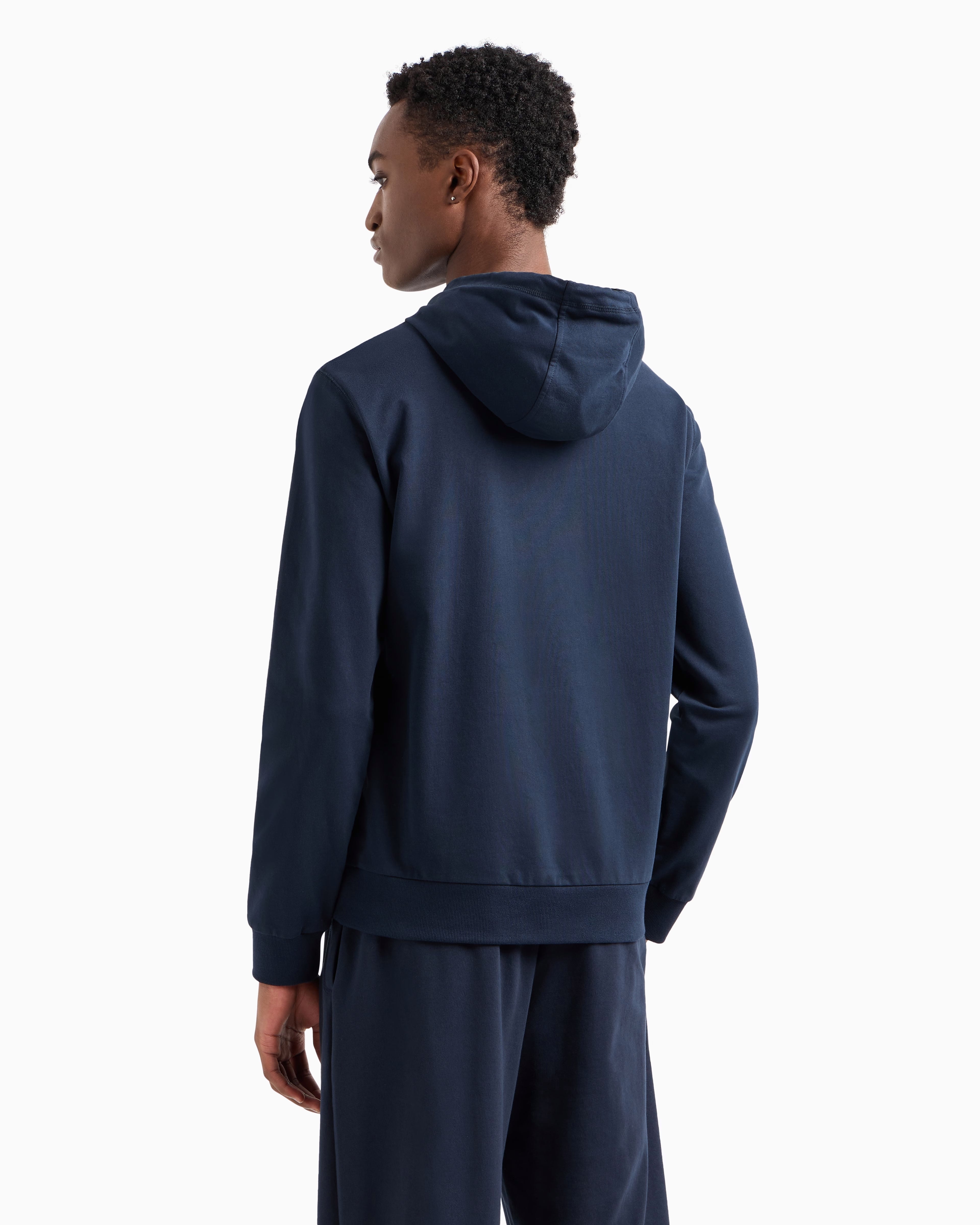 Armani Camisola Hoodie 7m000230 Af13512 Navy Navy_shot5