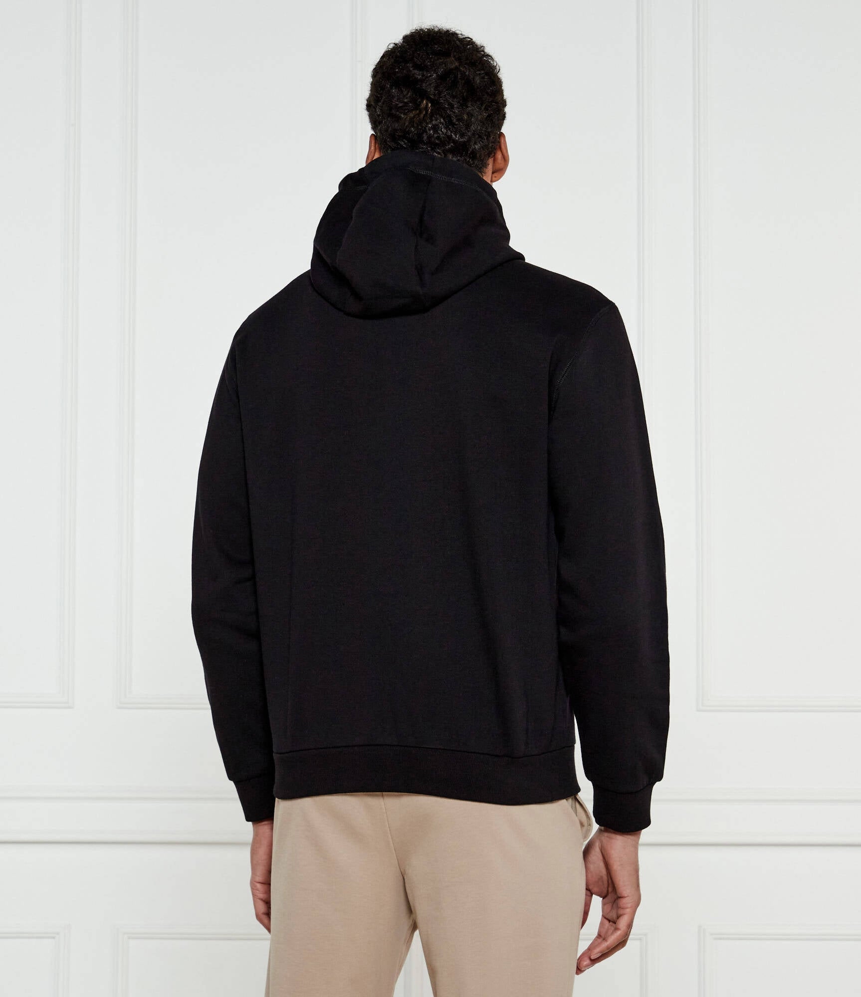 Armani Camisola Hoodie 7m000240 Af10377 Black Preto_shot2