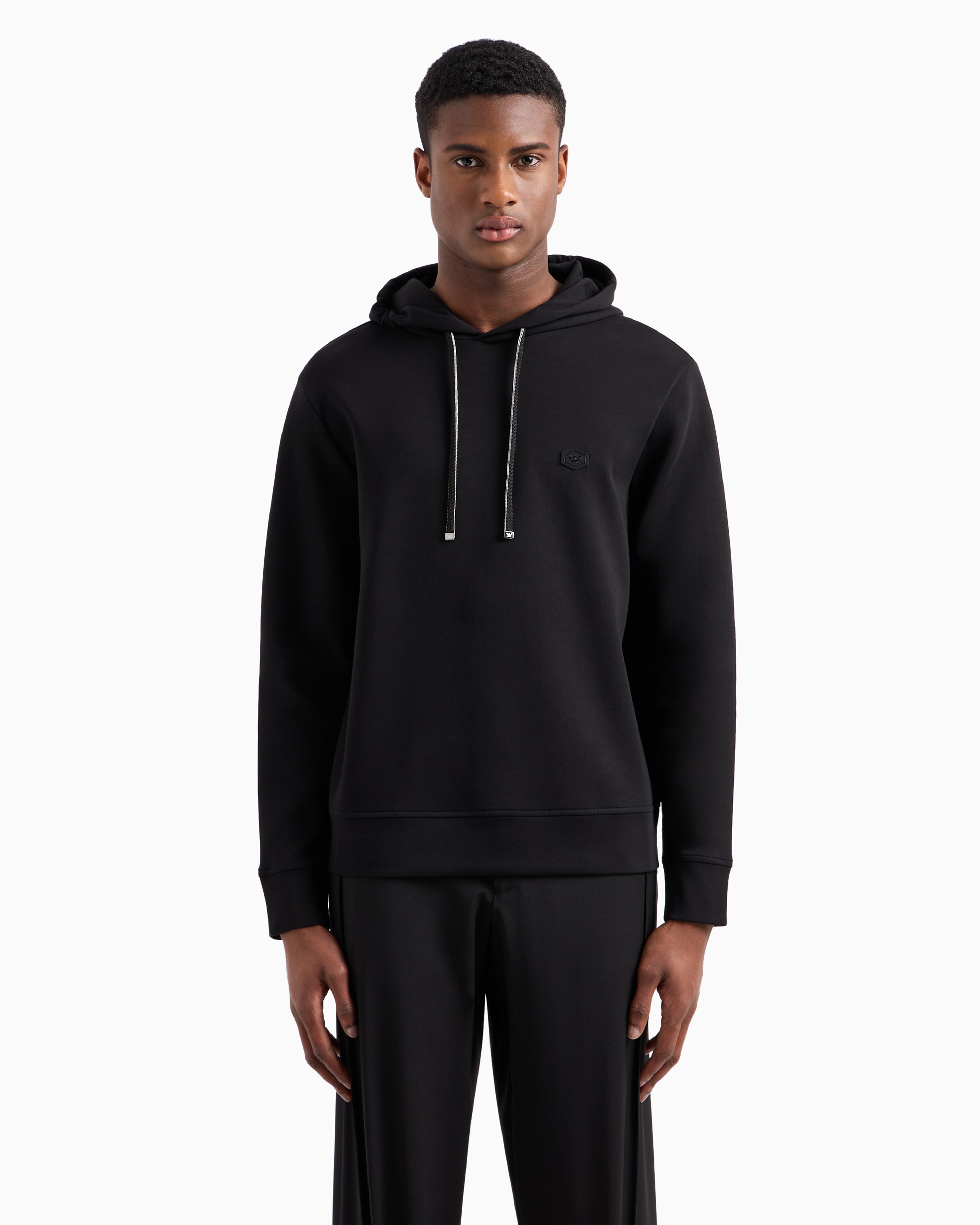 Armani Camisola Hoodie 8n1md0 1jhsz Black Preto_shot3