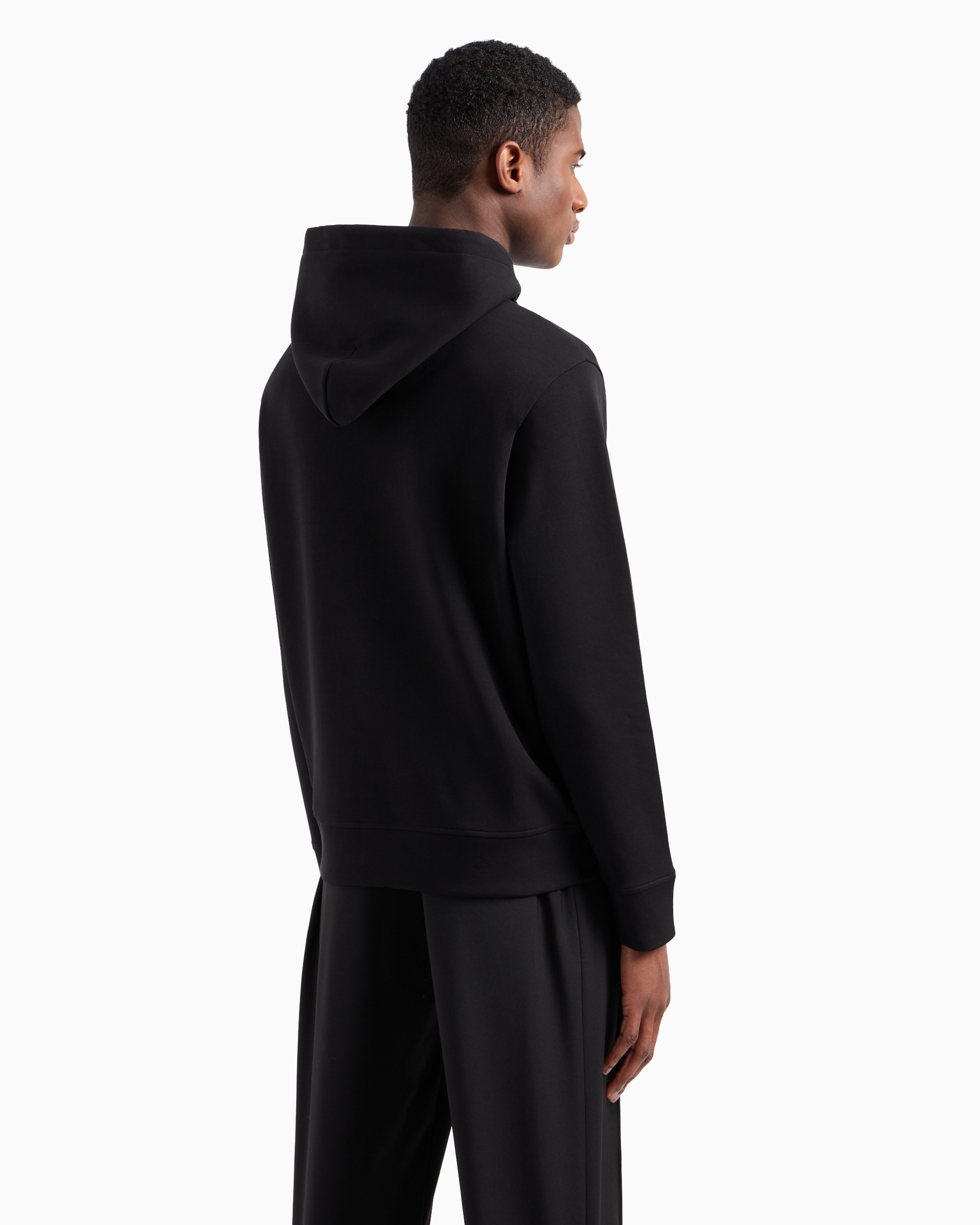 Armani Camisola Hoodie 8n1md0 1jhsz Black Preto_shot6