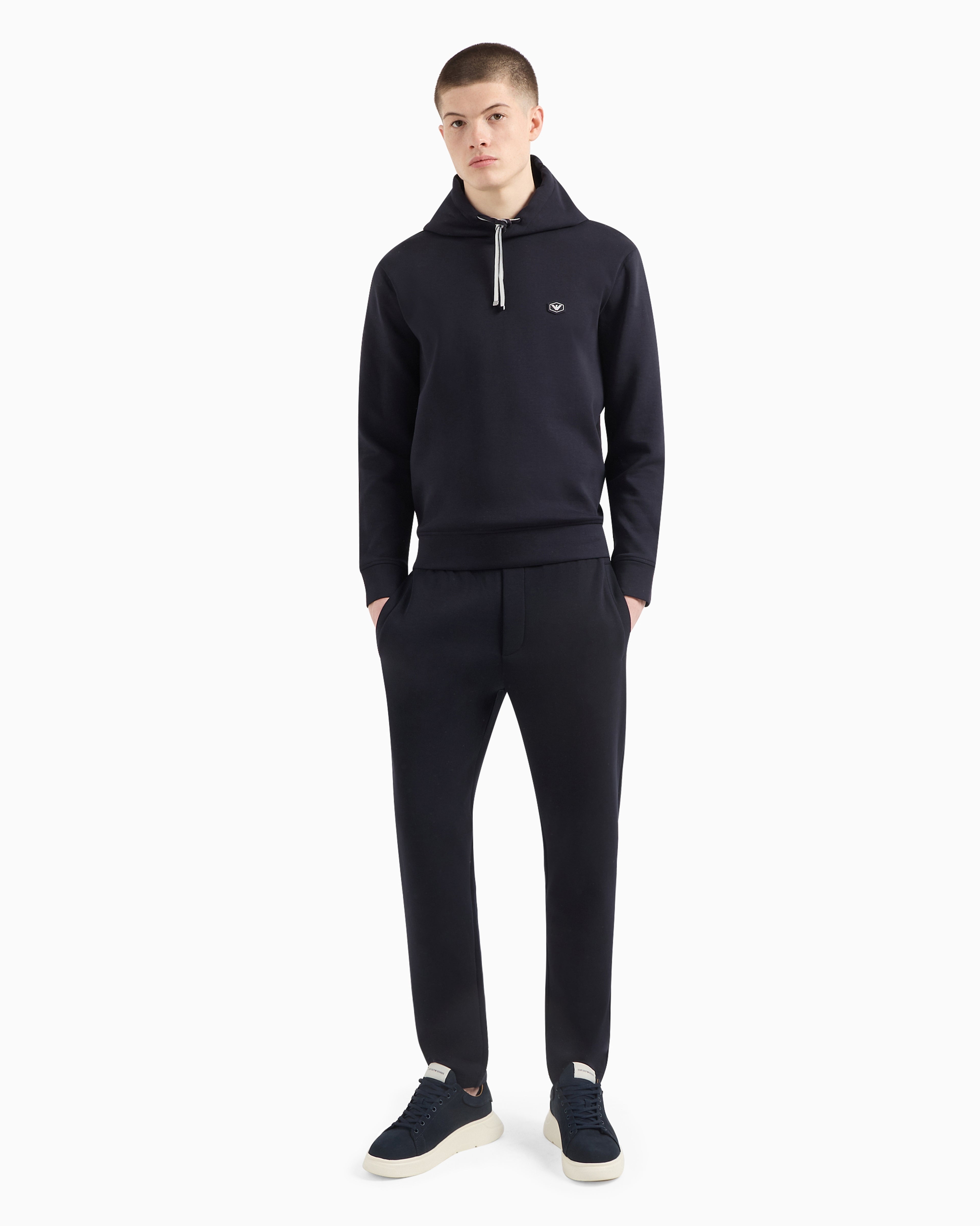 Armani Camisola Hoodie 8n1md0 1jhsz Navy Navy_shot2