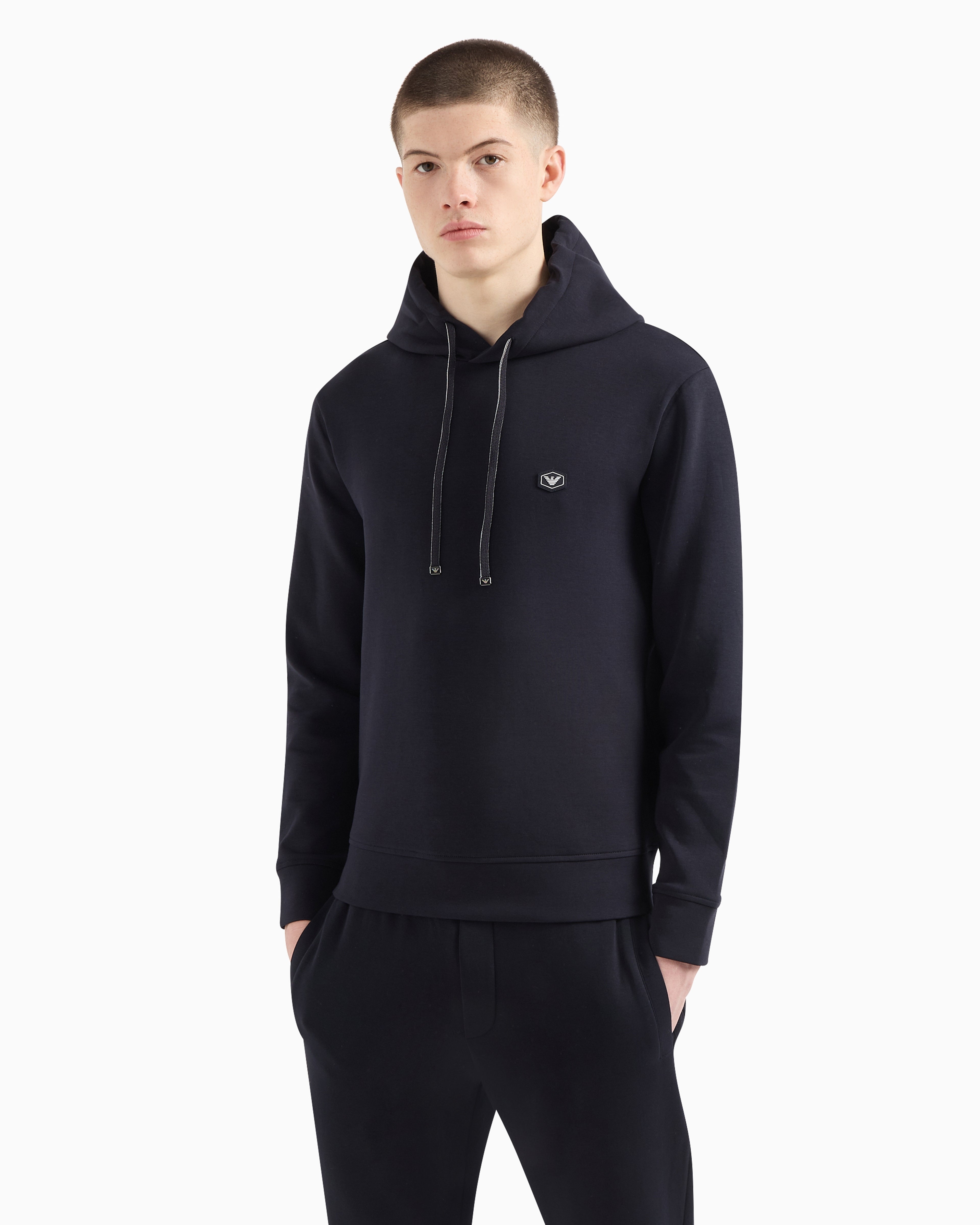 Armani Camisola Hoodie 8n1md0 1jhsz Navy Navy_shot3